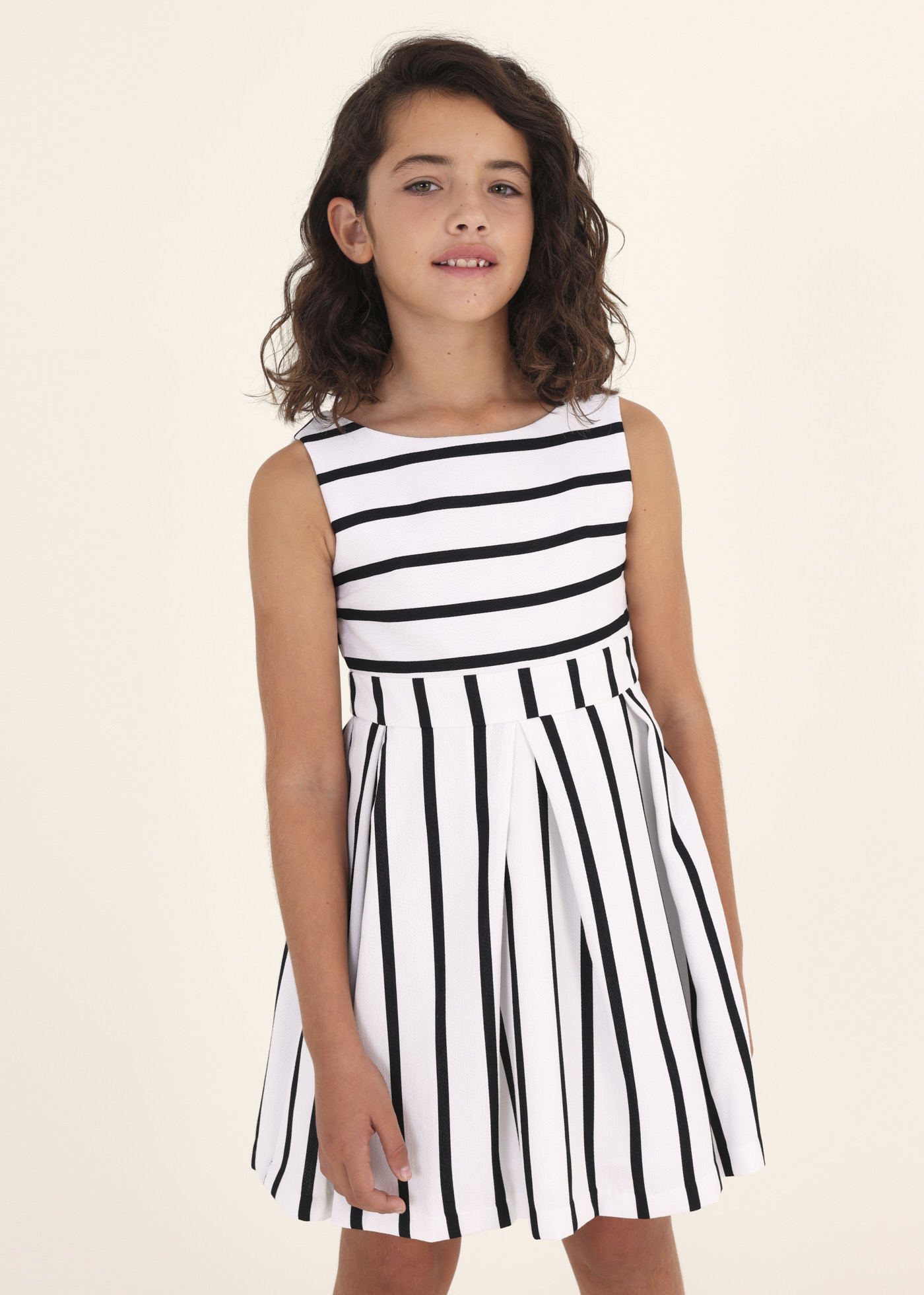 G R A C E – Girls striped dress main image 0