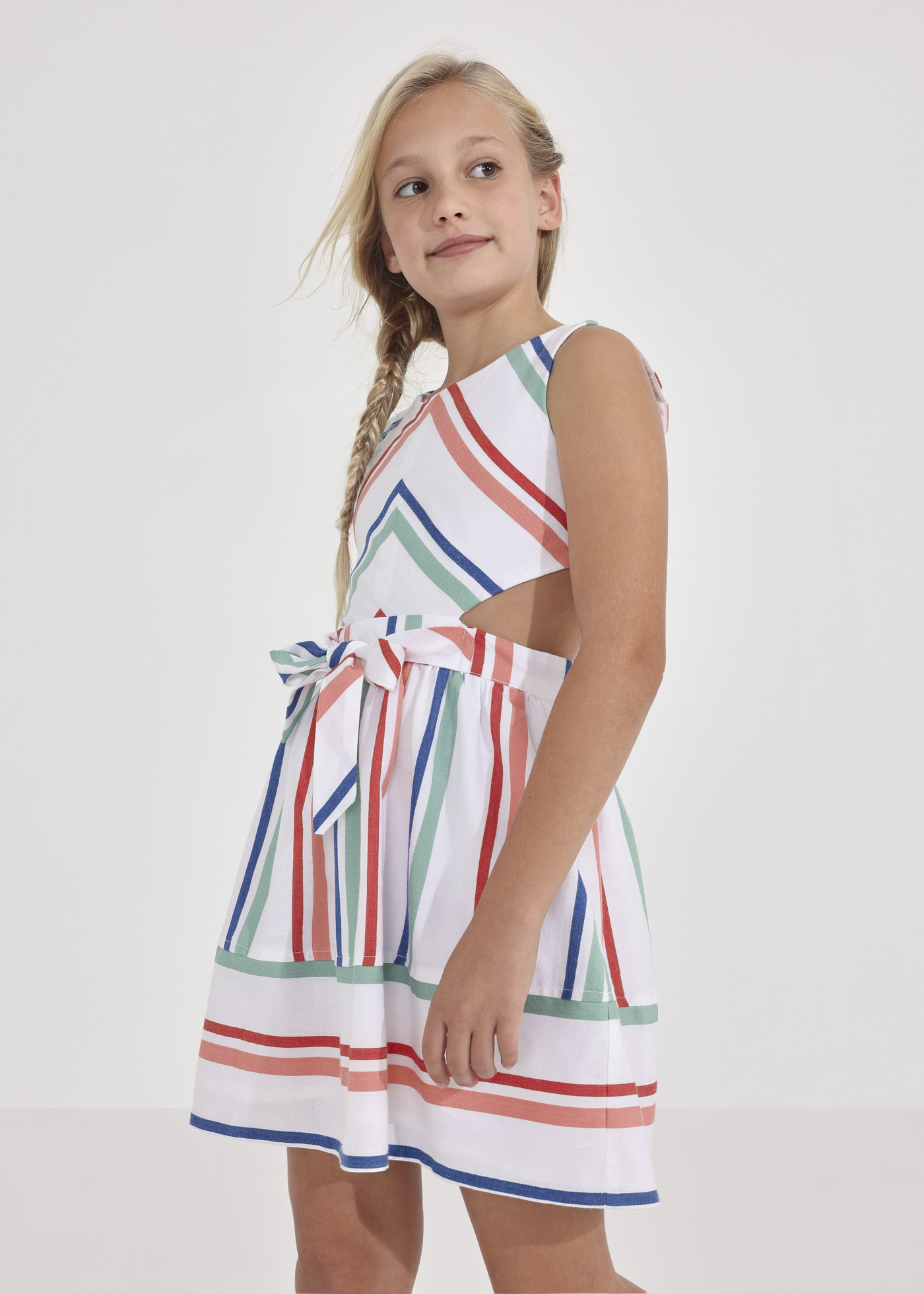 stripes-print-cut-out-dress-girl-mayoral