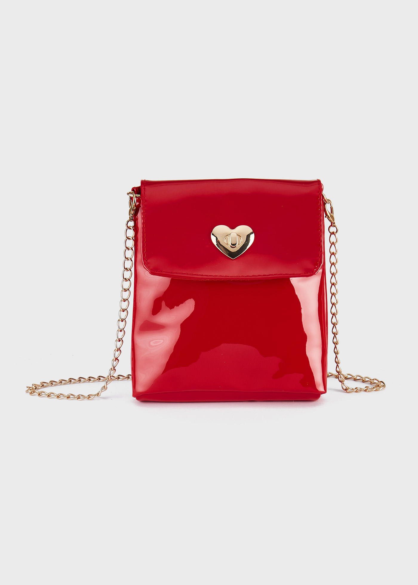 Mayoral Girls Gold Heart Shoulder Bag