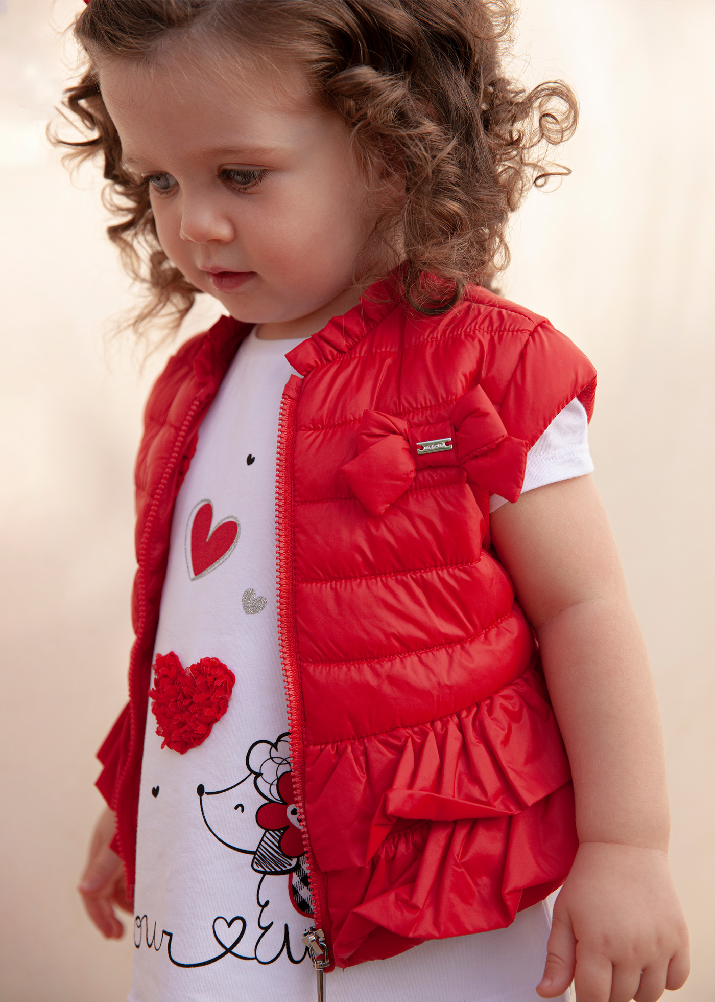 Quilted gilet baby Mayoral