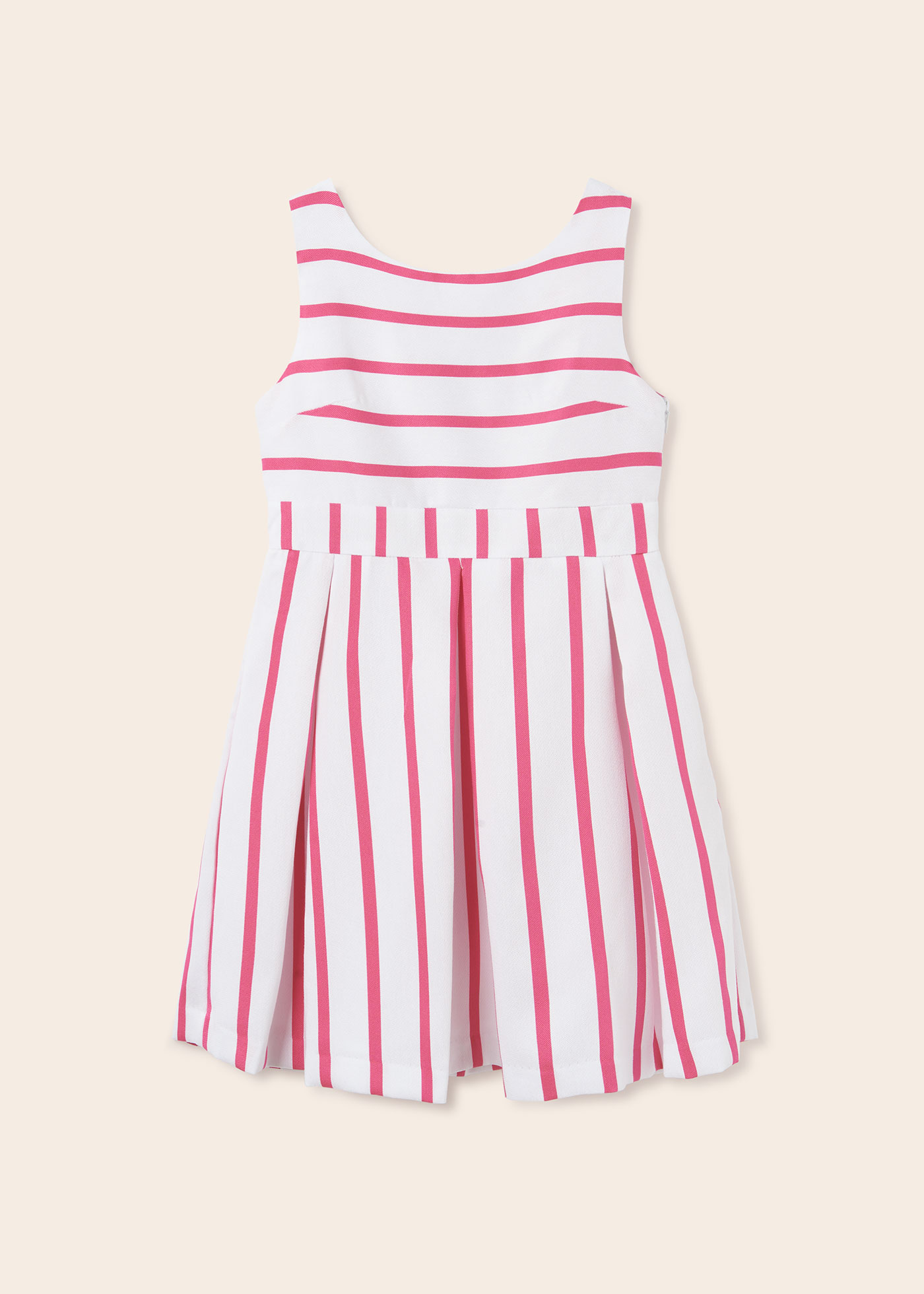Floerns Maglione A Maniche Lunghe Per Ragazza Con Intrecci Traforati E Stampa A Righe - Taglie 8-12 Anni, Colore Naturale - 3