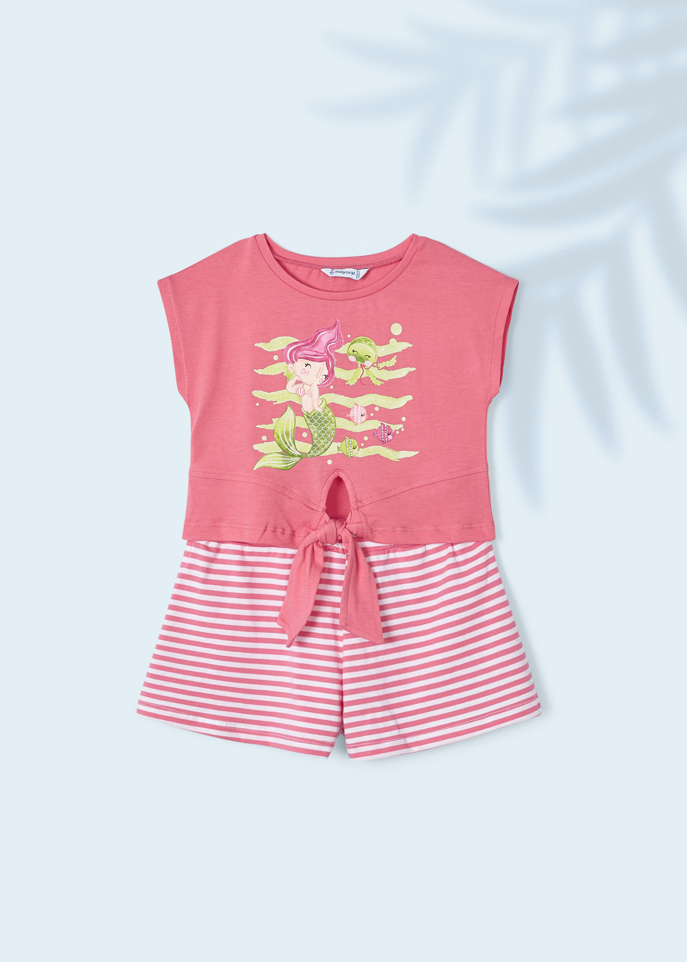 Completo Bambina Mayoral - T-shirt E Gonna In Tulle, Cotone Elastan - Foto 5