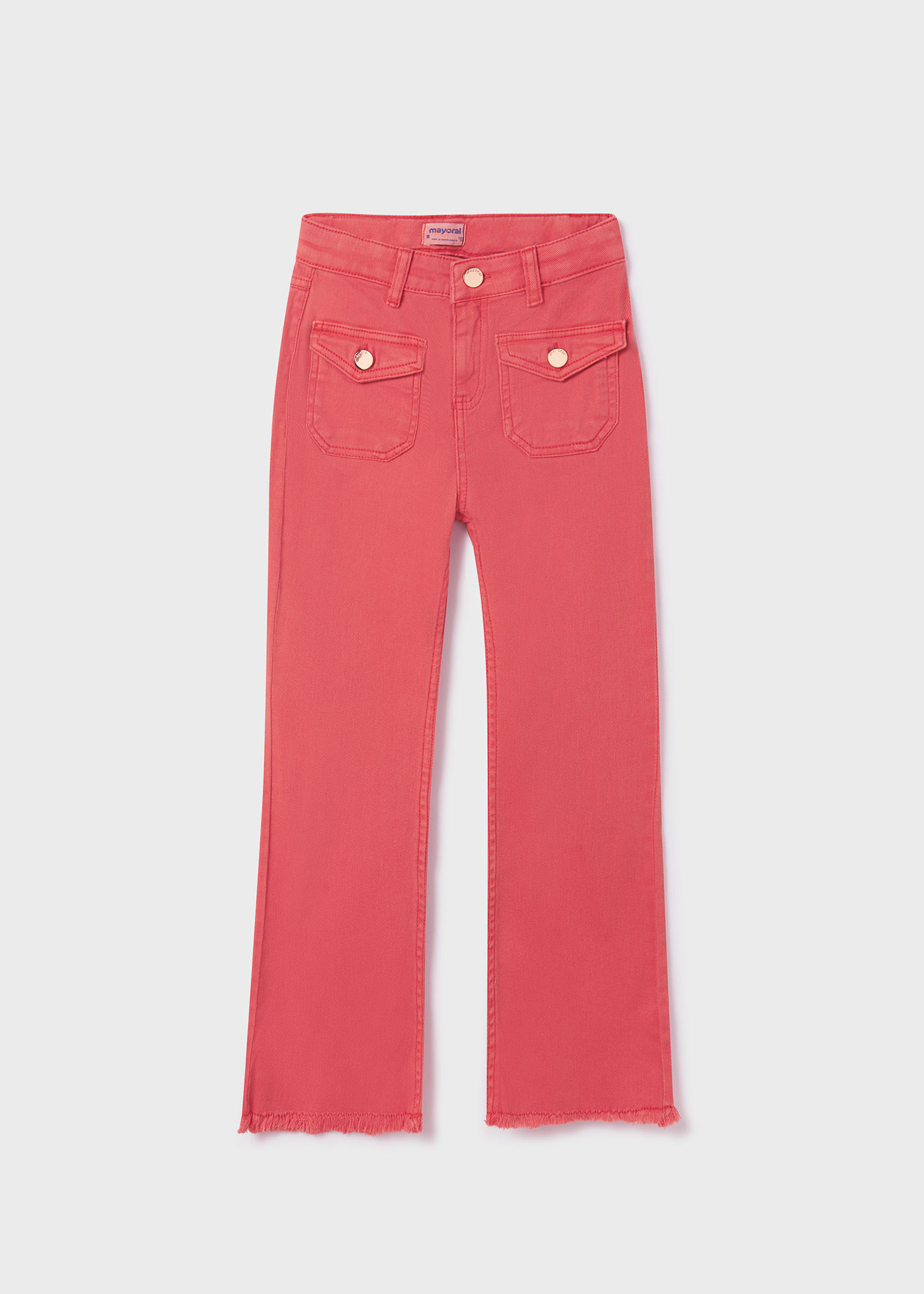 Sustainable Cotton Cropped Pants Girl | Mayoral