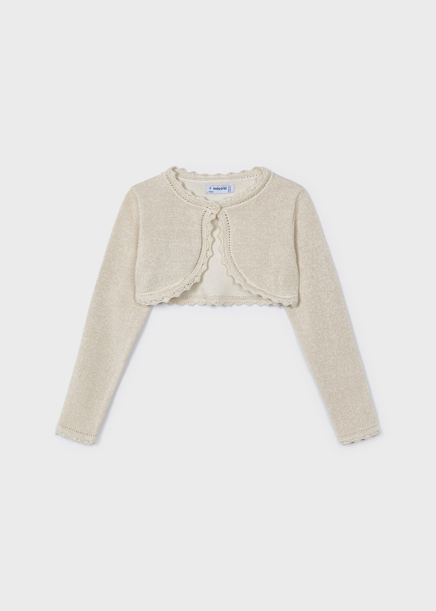Jersey Mayoral Para Niña Con Detalles De Calados - Tricot Suave | Colección Otoño-Invierno | Color Macchiato