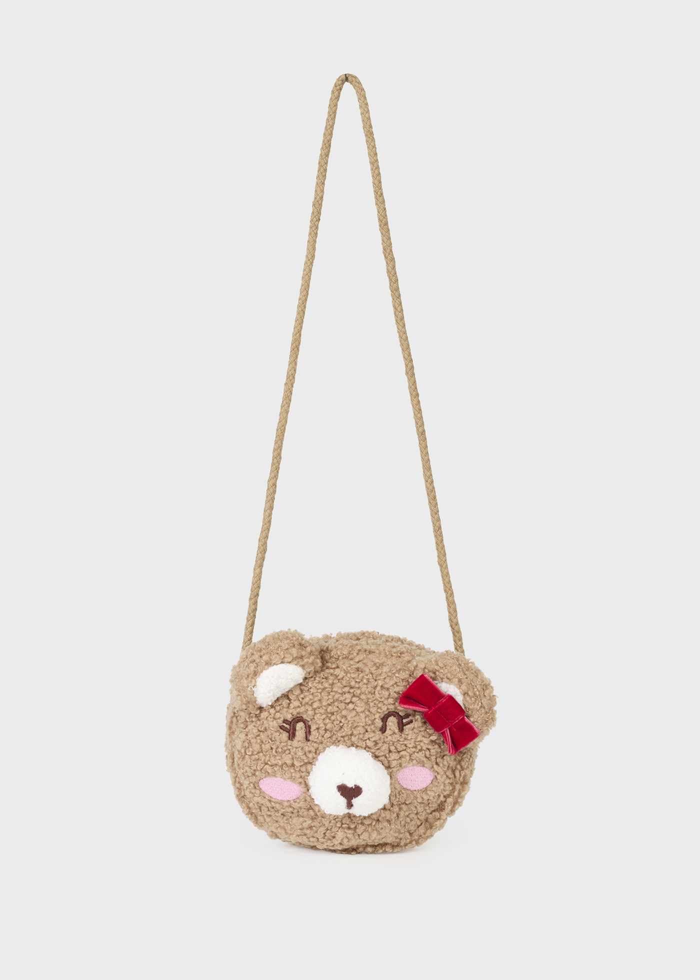 baby teddy bear purse camel XL 4
