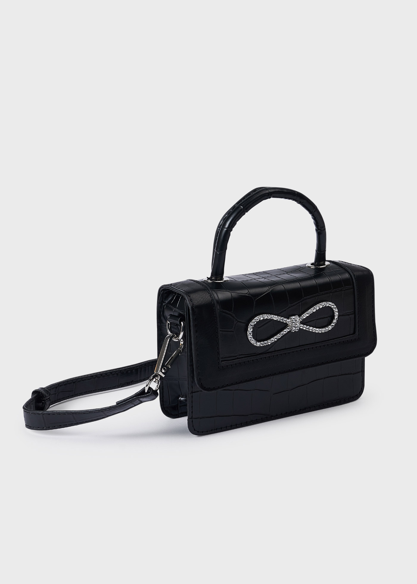 GUESS Retour Mini Top-Handle Flap Sienna One Size: Handbags
