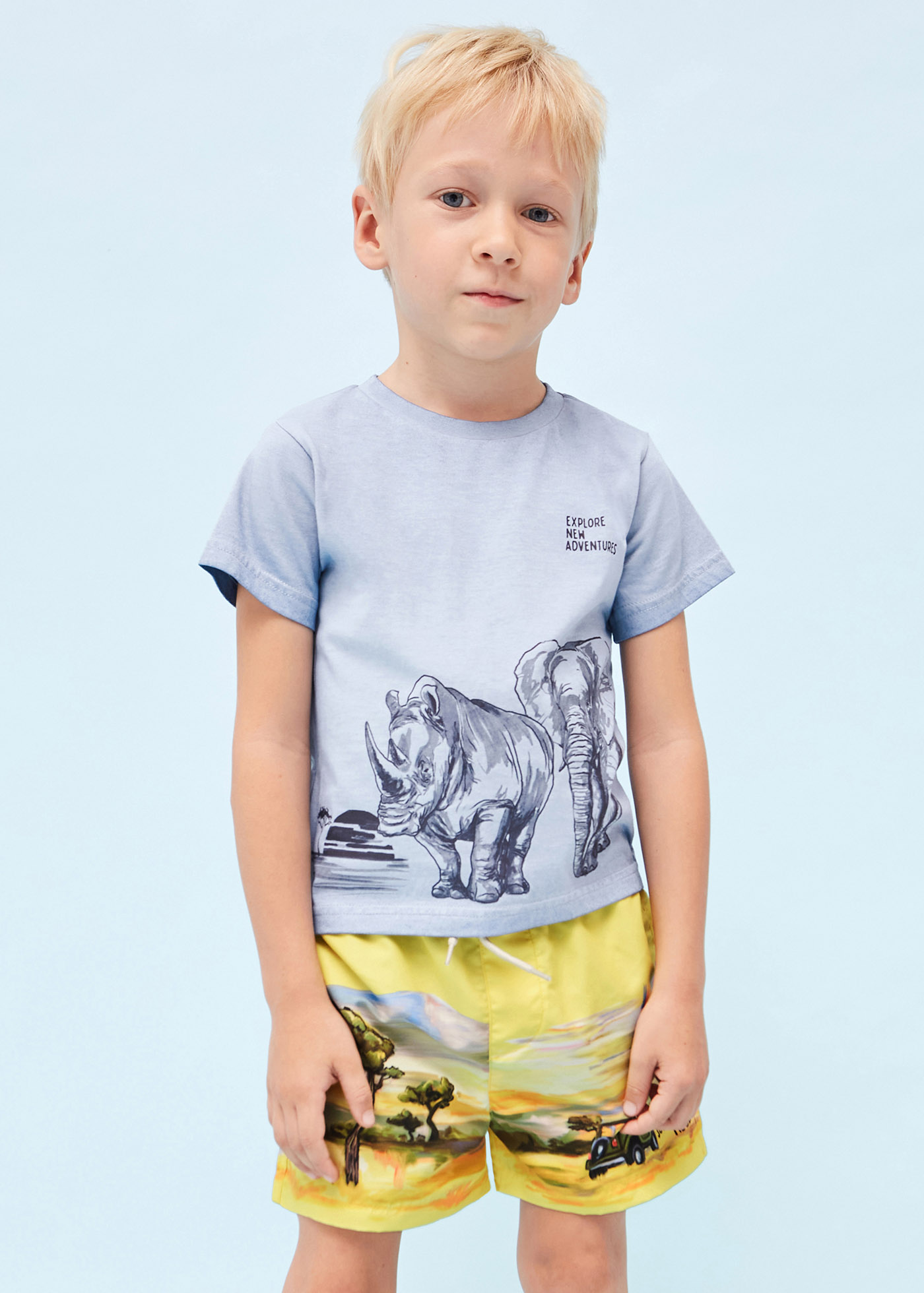 Print swim shorts boy | Mayoral