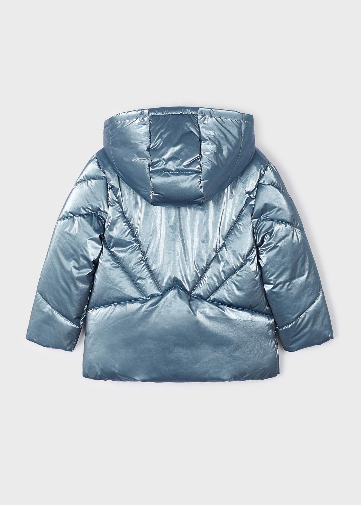 Blue on sale metallic coat