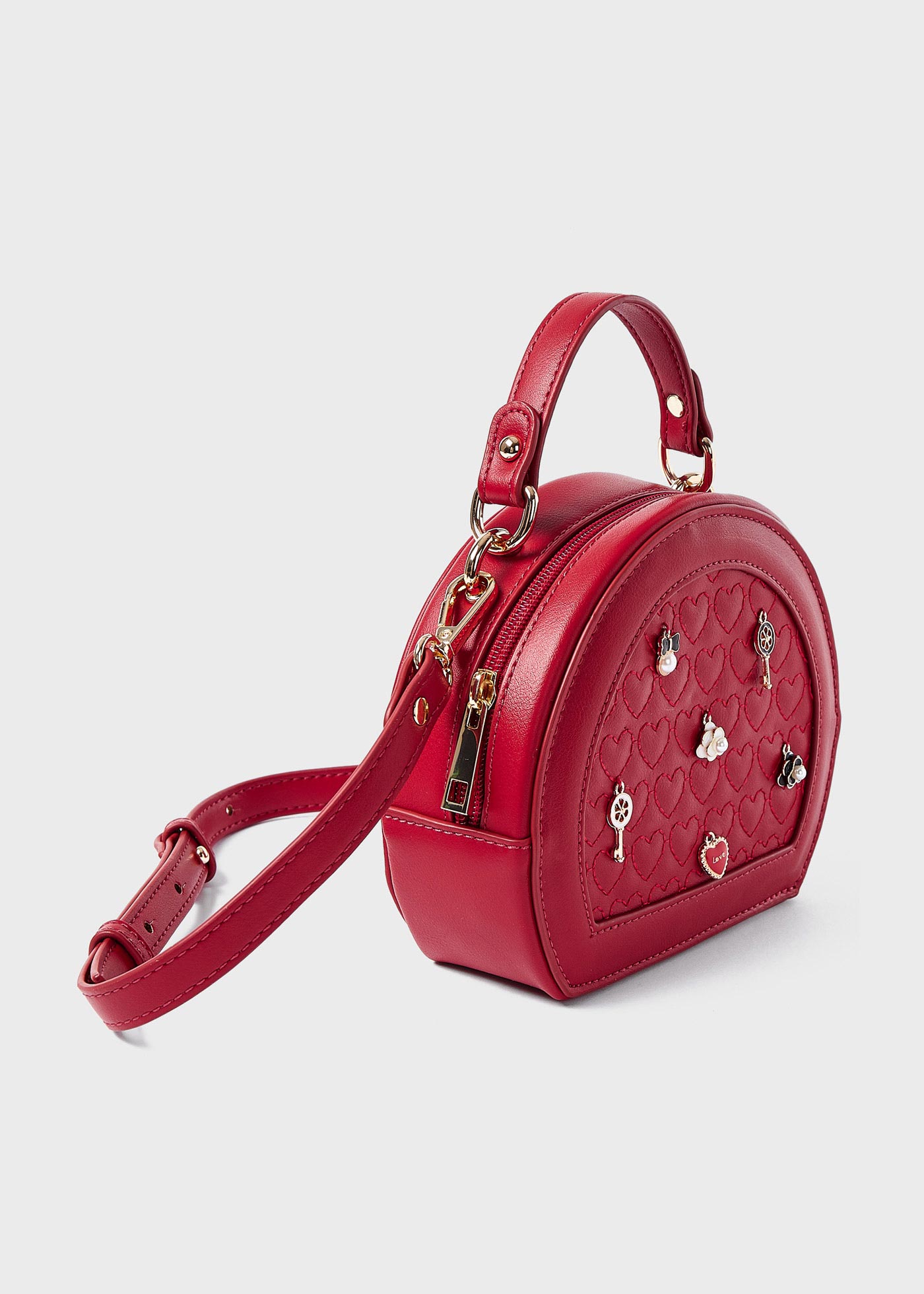 Truly Quilted Heart Handbag