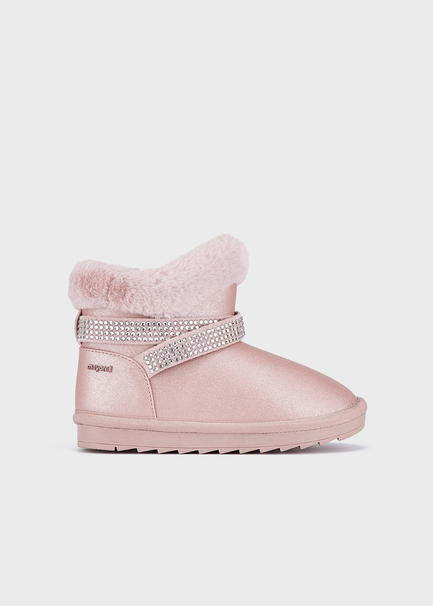 Botín Tipo Pascuala Color Rosa Para Niñas