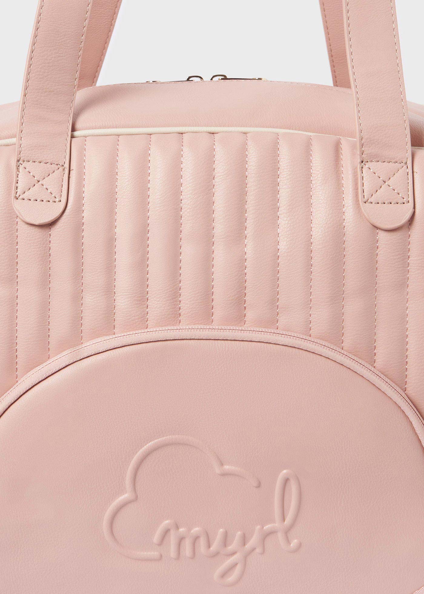 Borsa pois neonato Misty pink