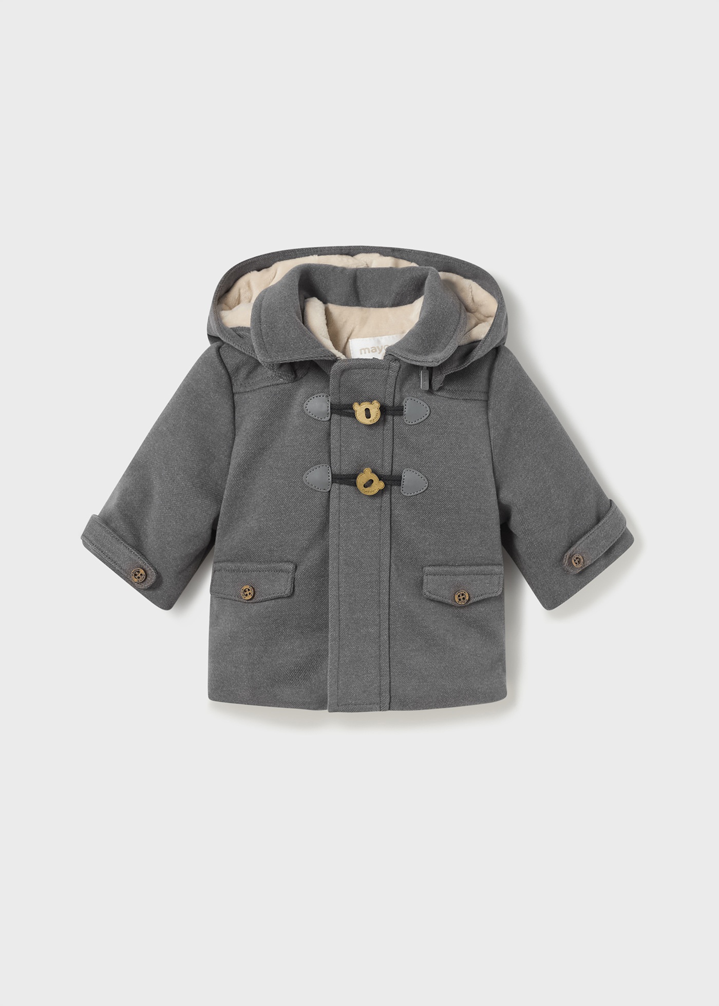 Boys grey best sale duffle coat