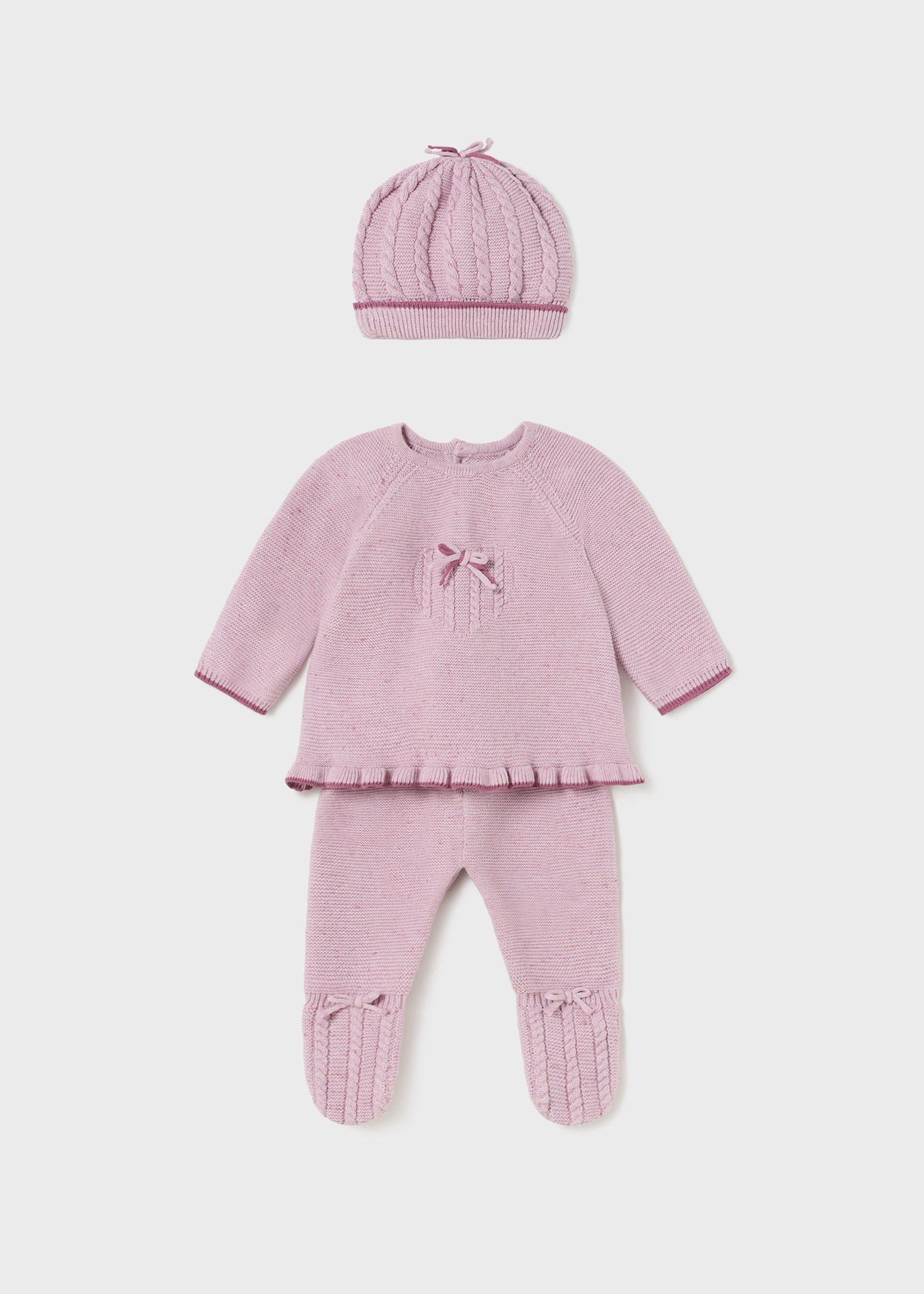 Ensemble 3 Pièces Bébé My First Easter - Barboteuse Lapin, Pantalon Et Chapeau Pour Nouveau-Né