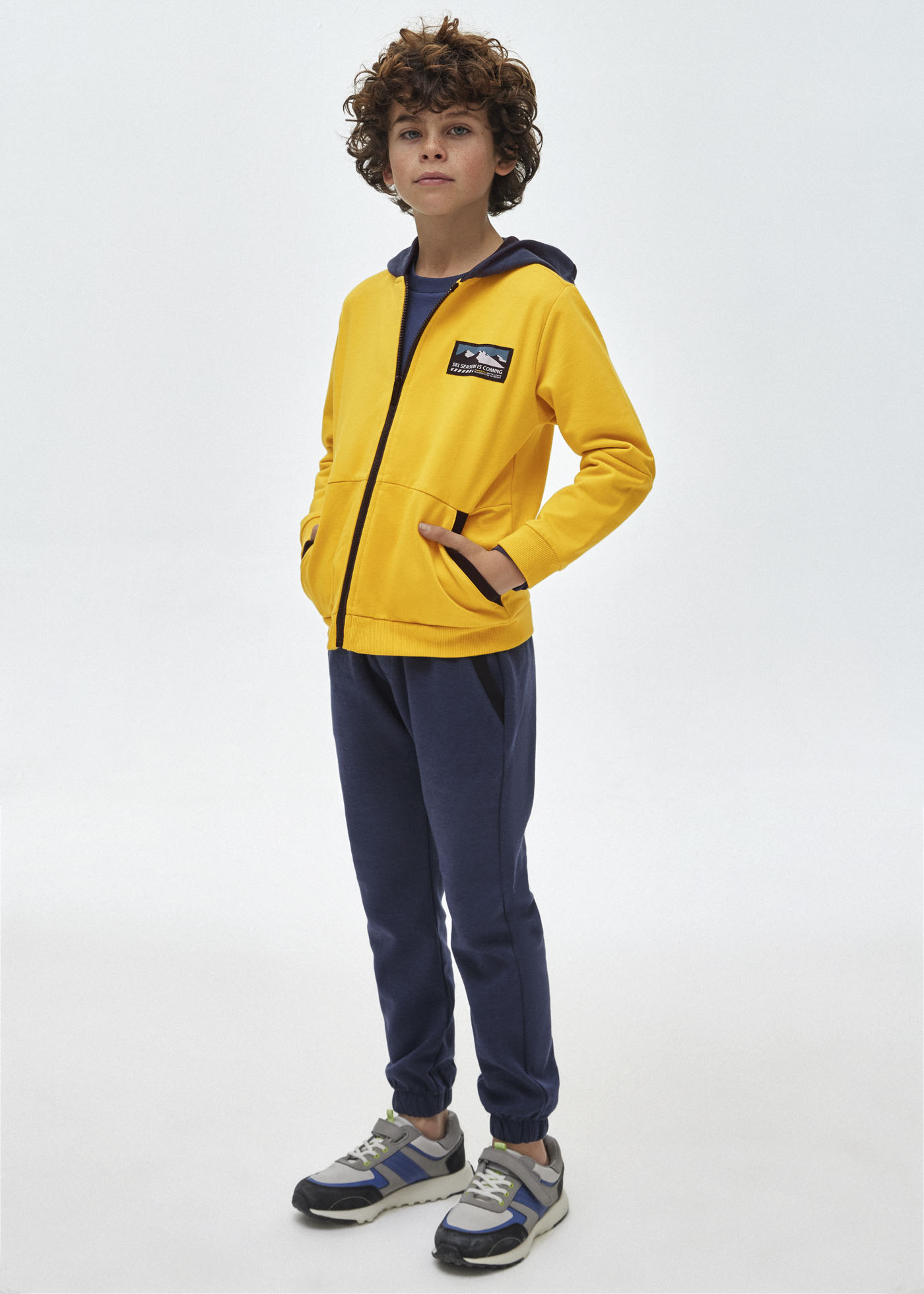 Mayoral Survêtement 3 Pièces Pour Garçon - Jaune Citron - Collection Printemps-été