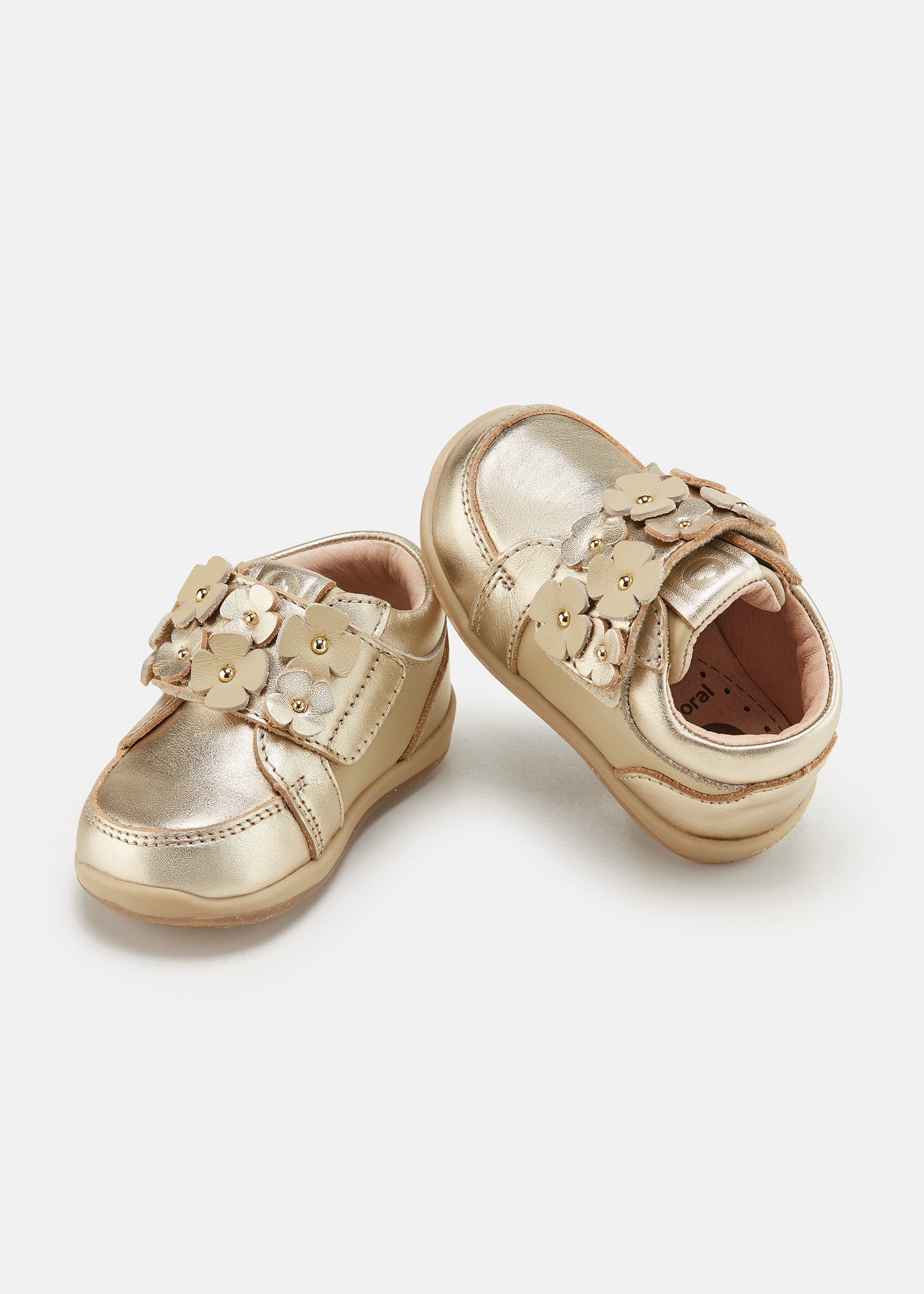 Scarpe on sale bimba dorate