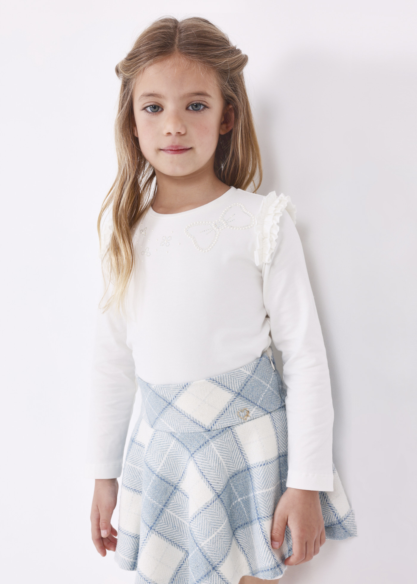 Applique tshirt Better Cotton girl Mayoral