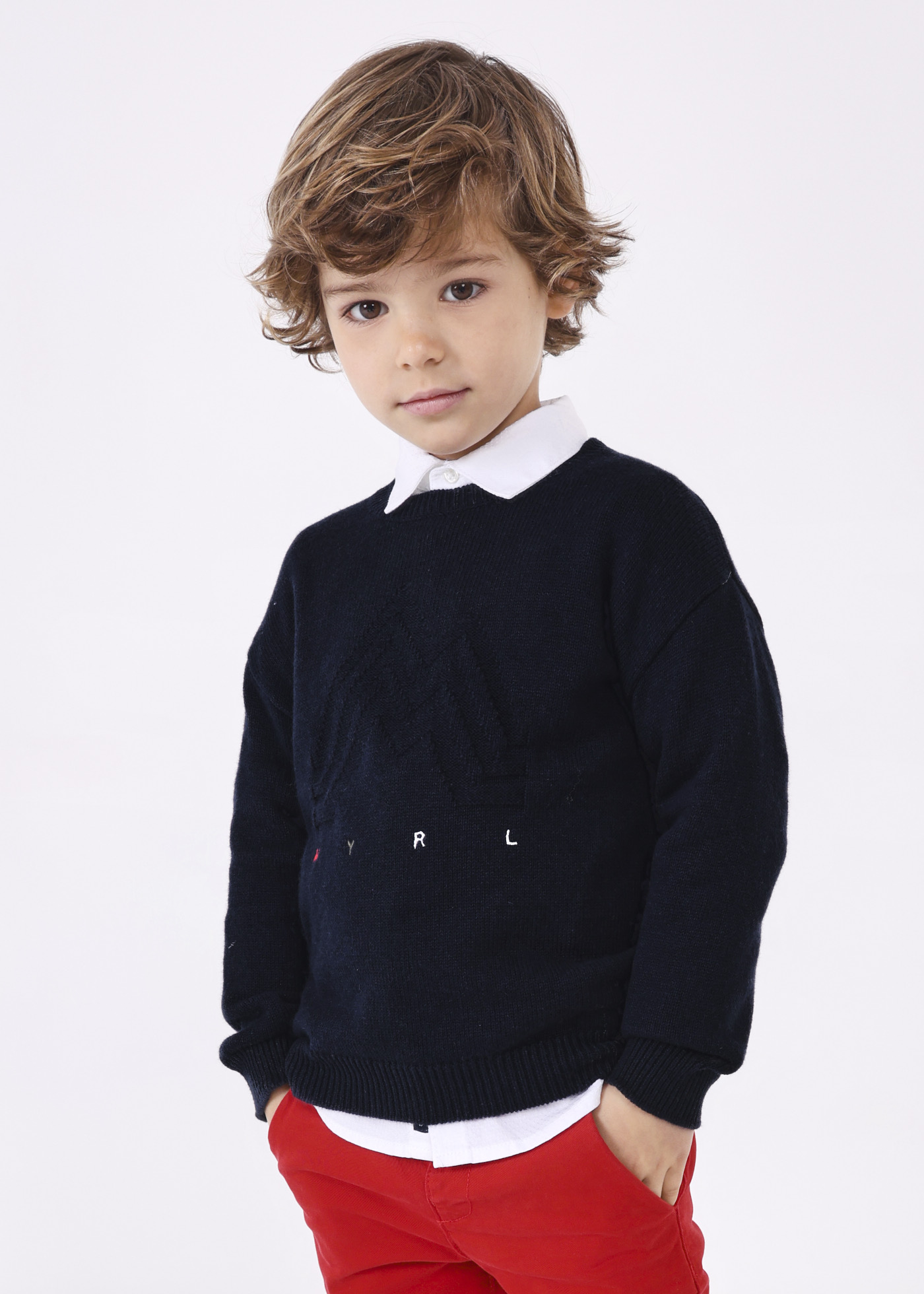 Boy wool sweater