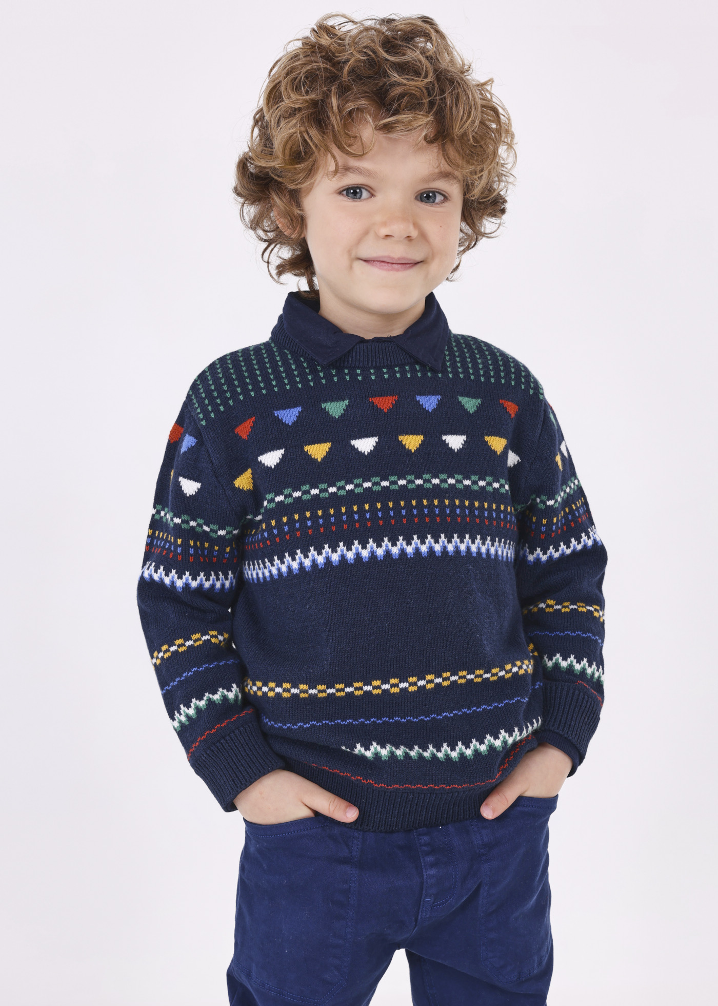 Jacquard sweater boy Mayoral