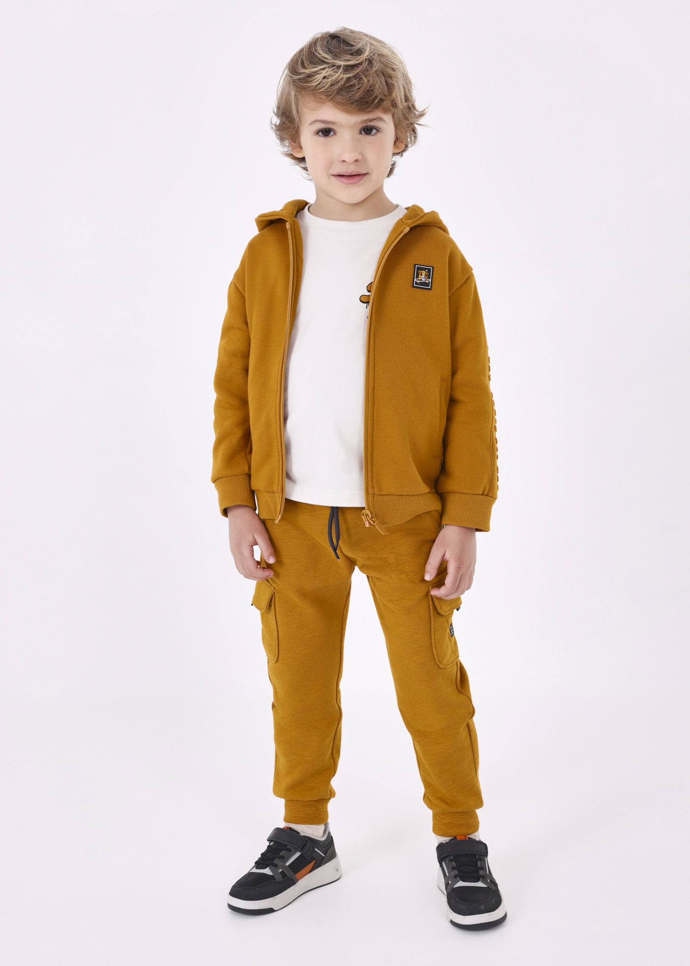 Pantaloni Jogger Cargo Trendyol Per Ragazzo - Colore Cachi - 98% Cotone 2% Elastan - Vestibilità Skinny, Vita Normale