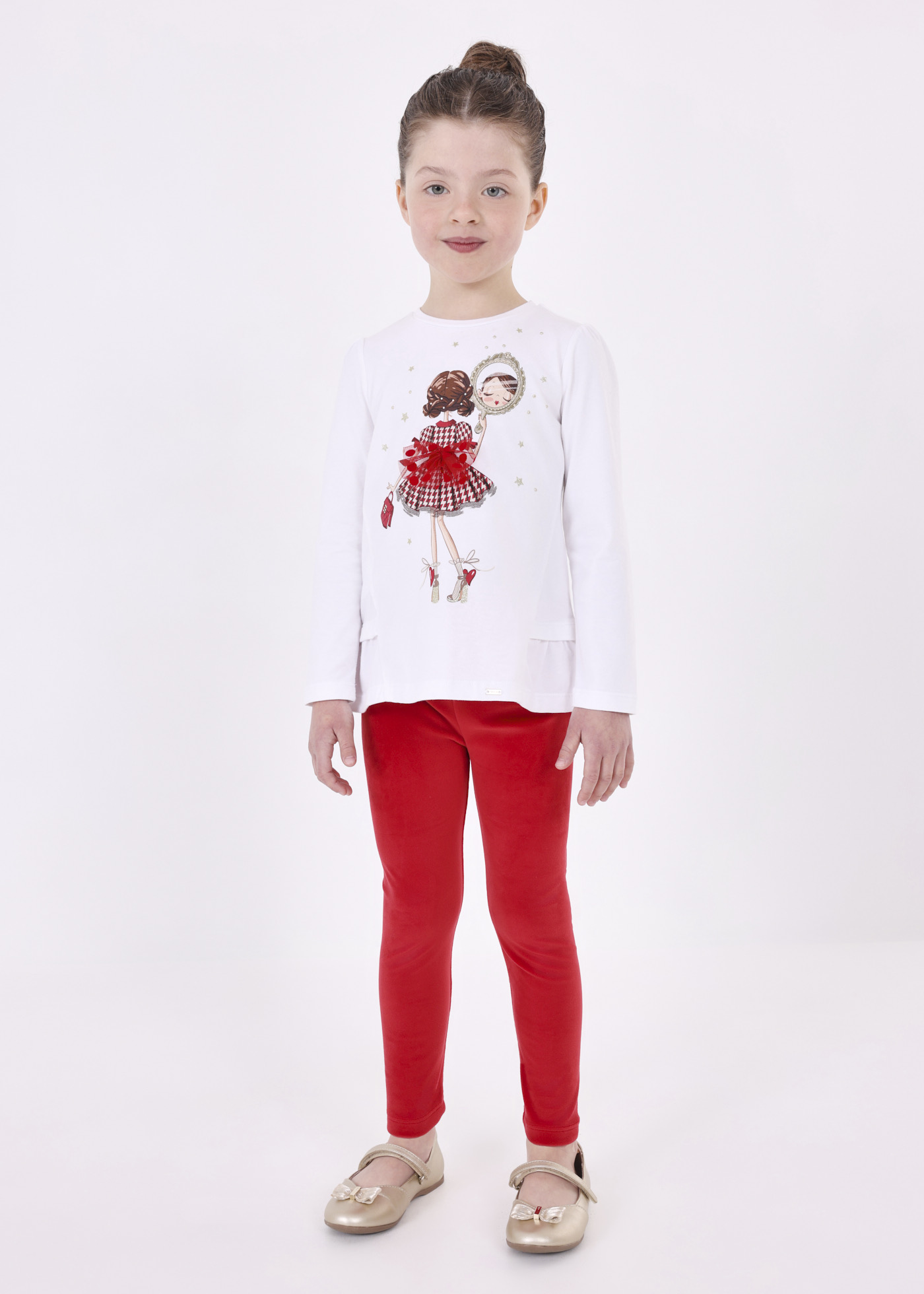 Legging 2025 velours fille