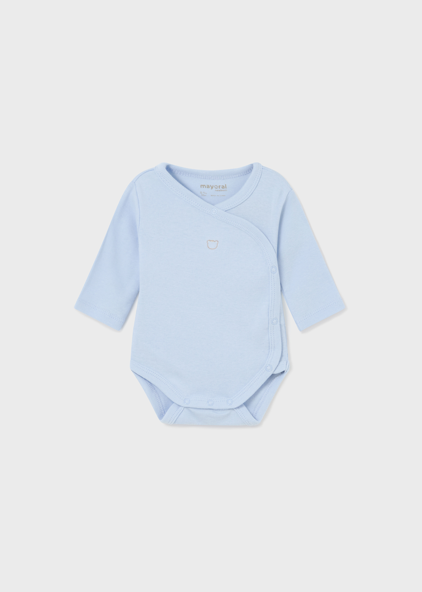 Newborn baby bodysuit Better Cotton | Mayoral