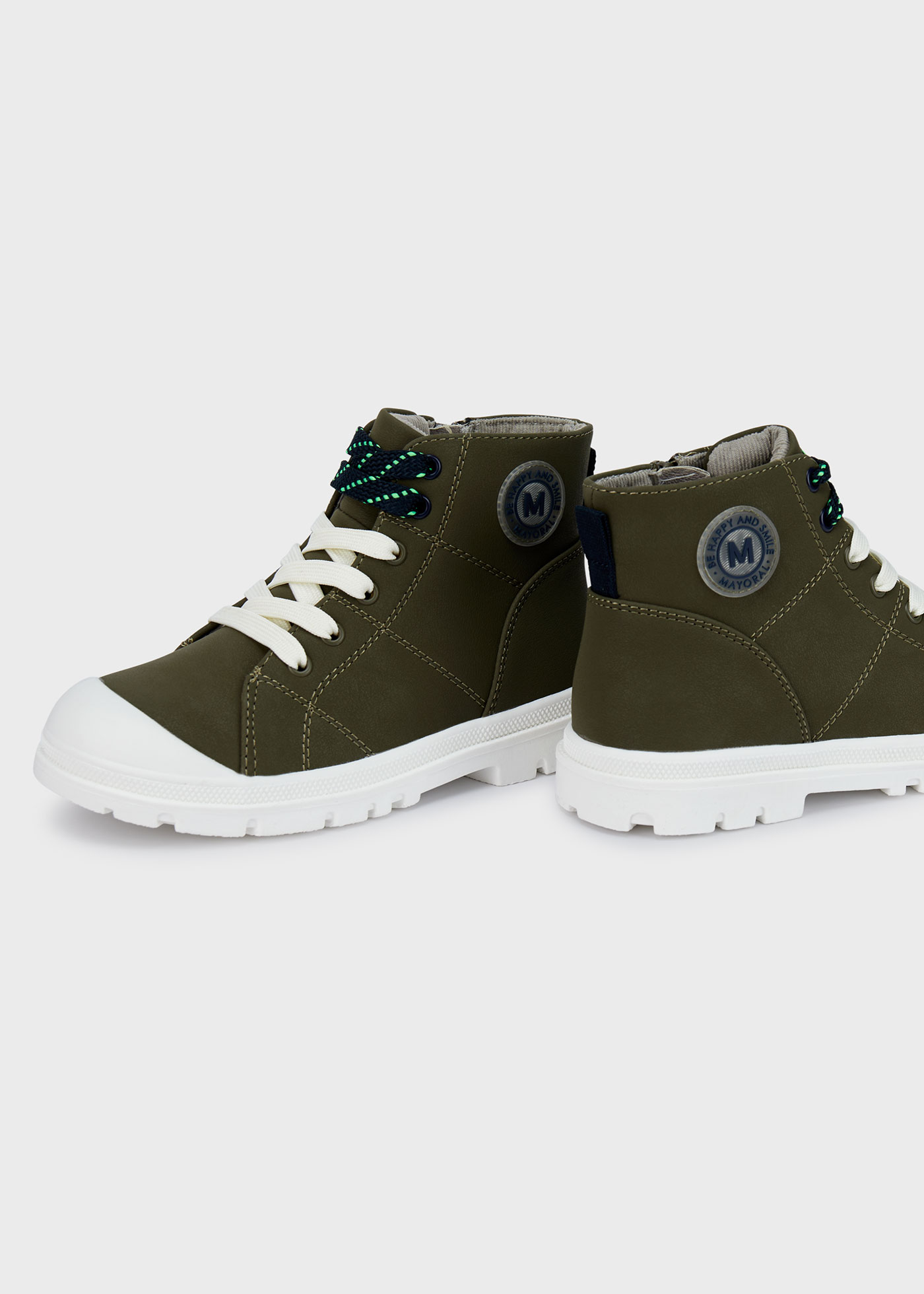 Track sole lace up boots boy | Mayoral ®
