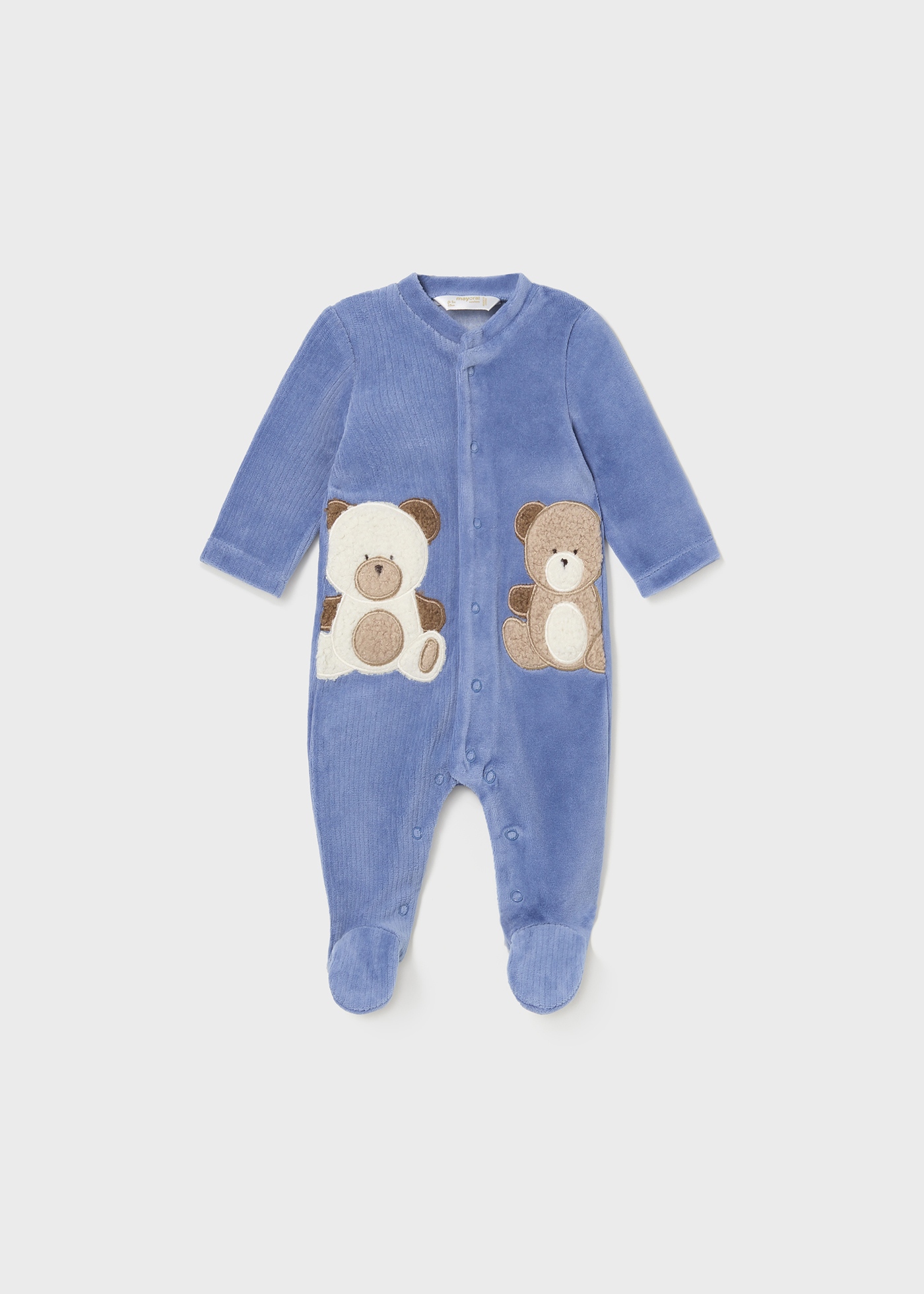 Newborn Velour Sleepsuit Better Cotton Mayoral 6195