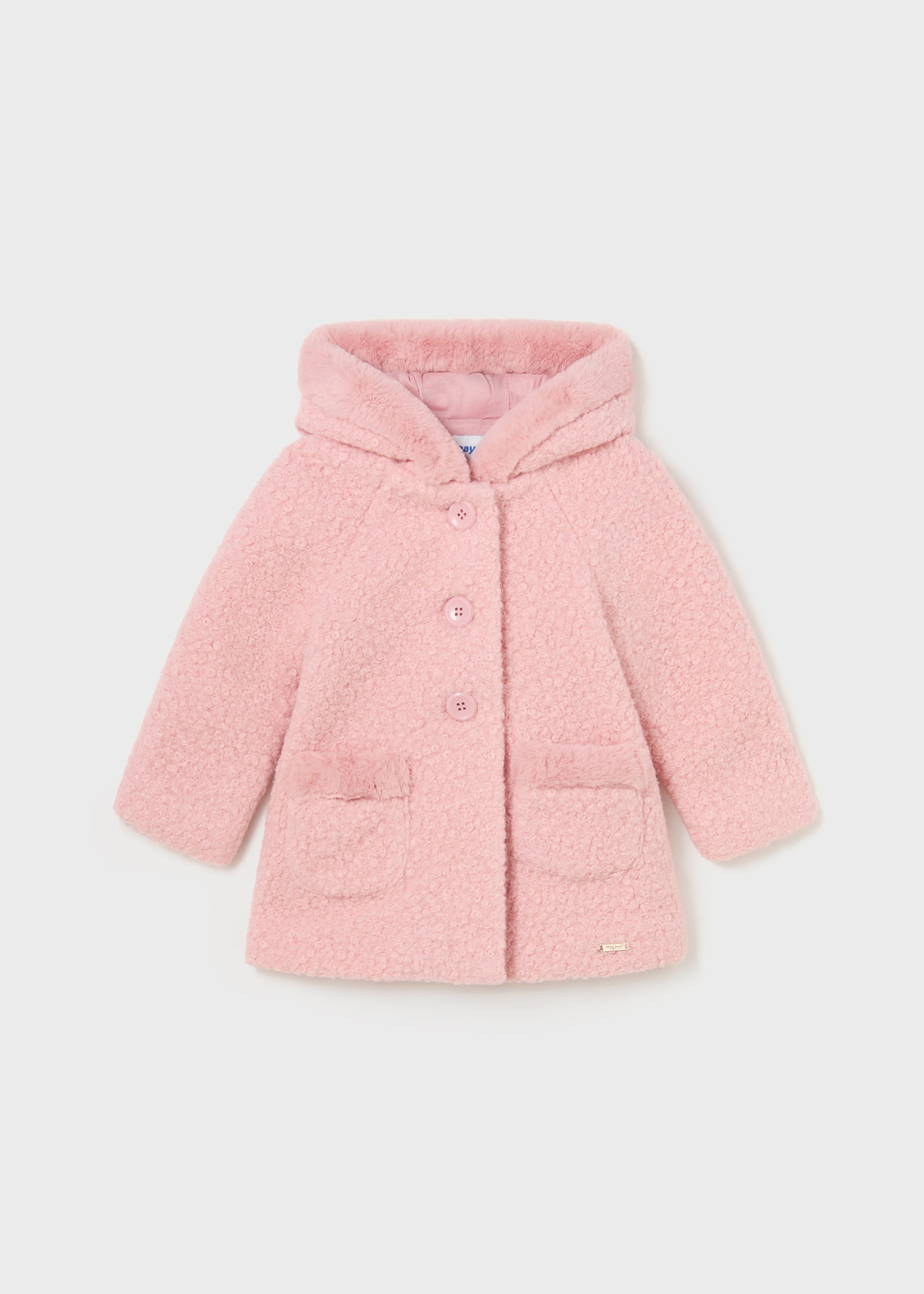 Manteau duveteux b b Mayoral