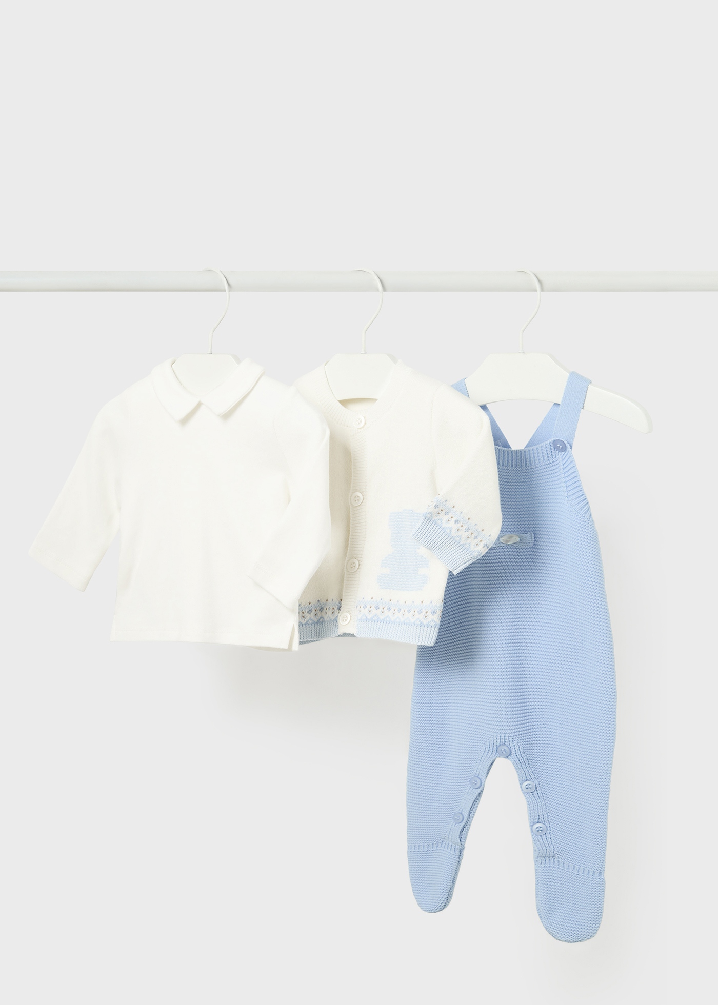 Newborn 3 Piece Knit Set main image 1