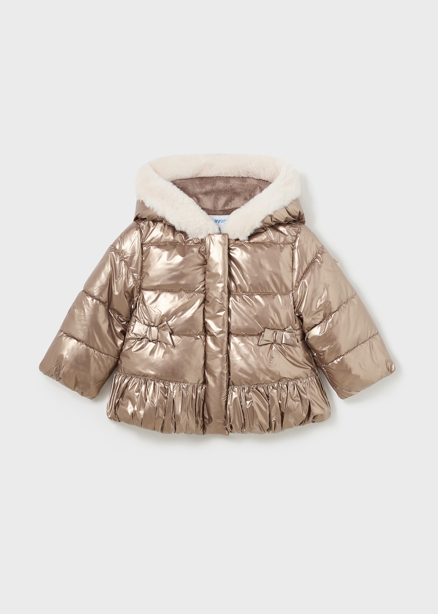 Baby puffer jacket recycled fibers | Mayoral