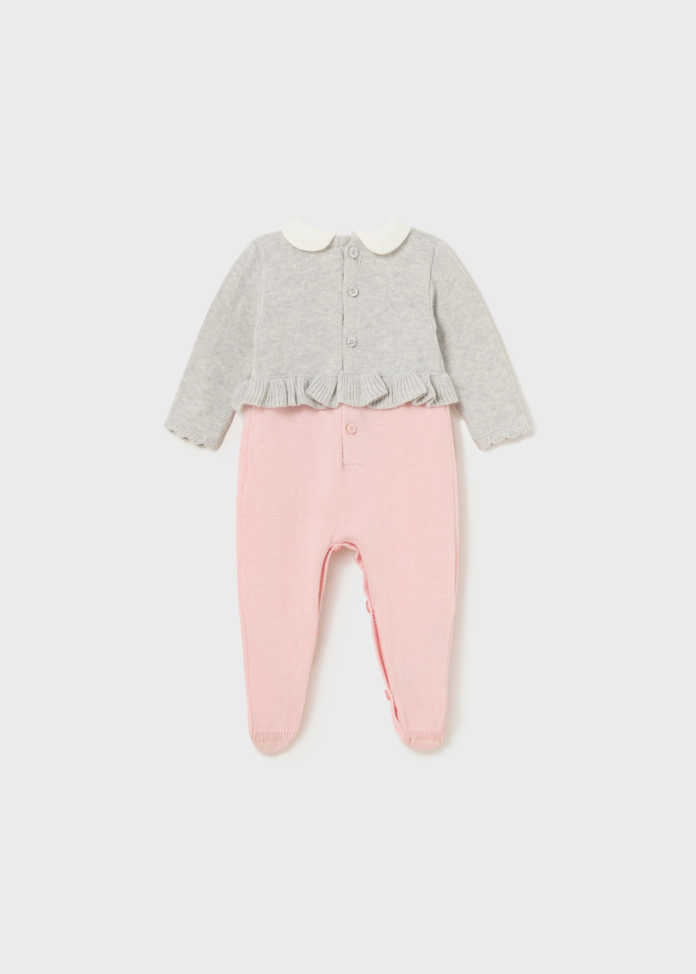 Footed knit one-piece Better Cotton newborn baby | Mayoral ®