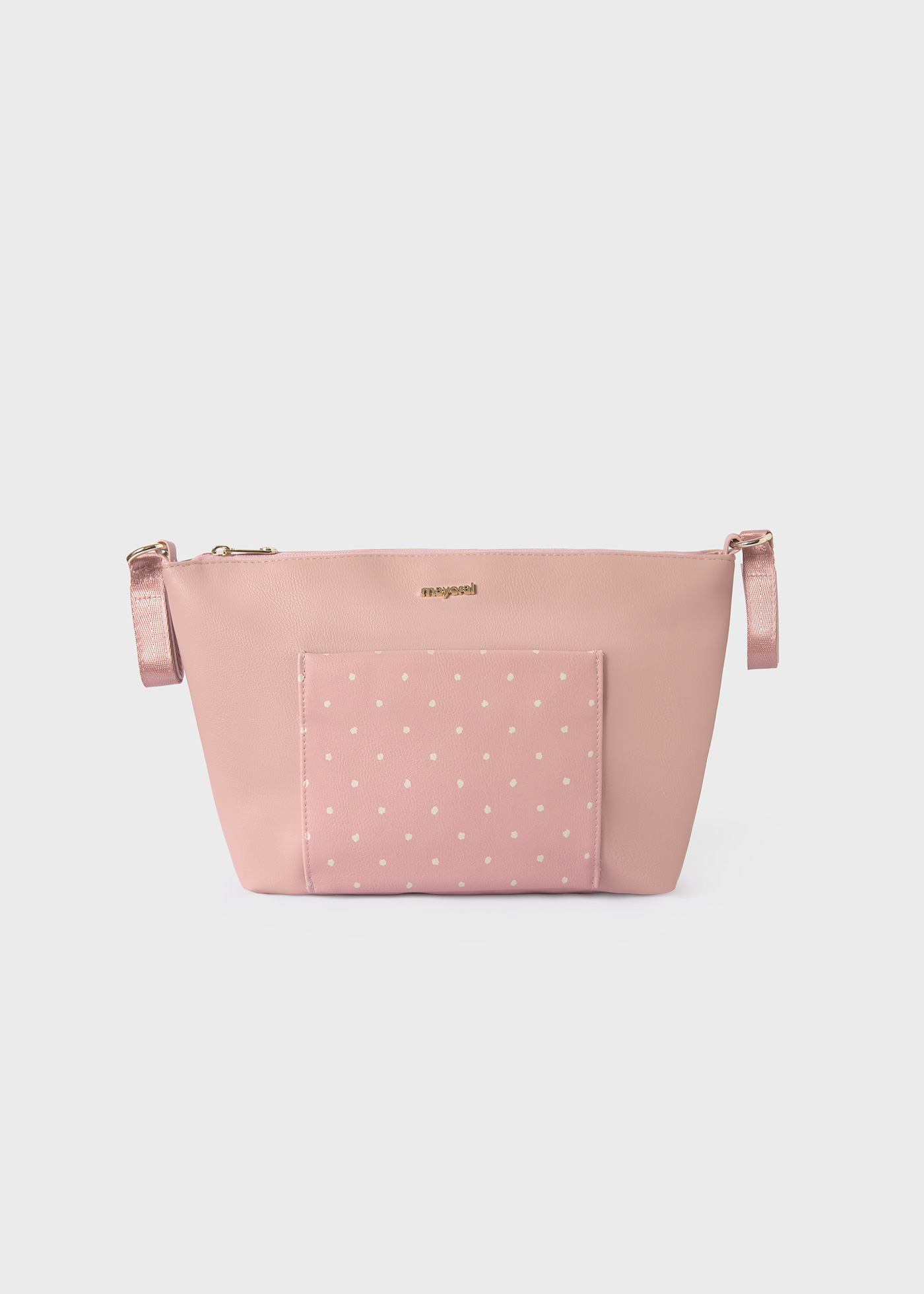 Borsa pois neonato Misty pink