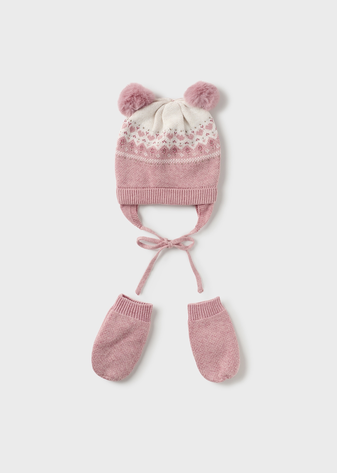 newborn hat and mitten set