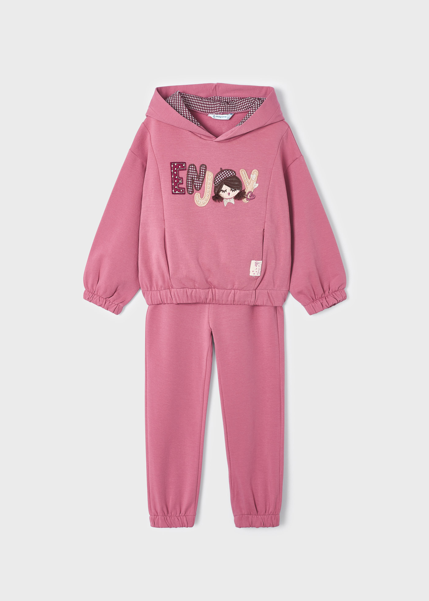 Survêtement Fille 3 Pièces - Veste Capuche + 2 Pantalons, Idéal Pour L’école Et Le Quotidien !