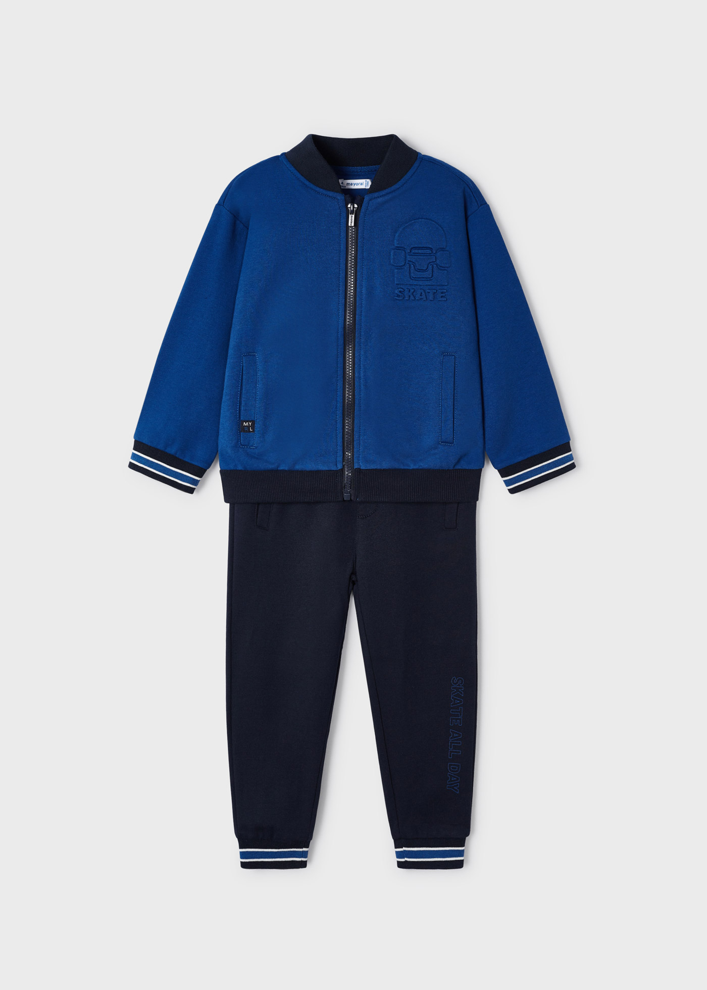 2-piece tracksuit colored cuffs boy | Mayoral