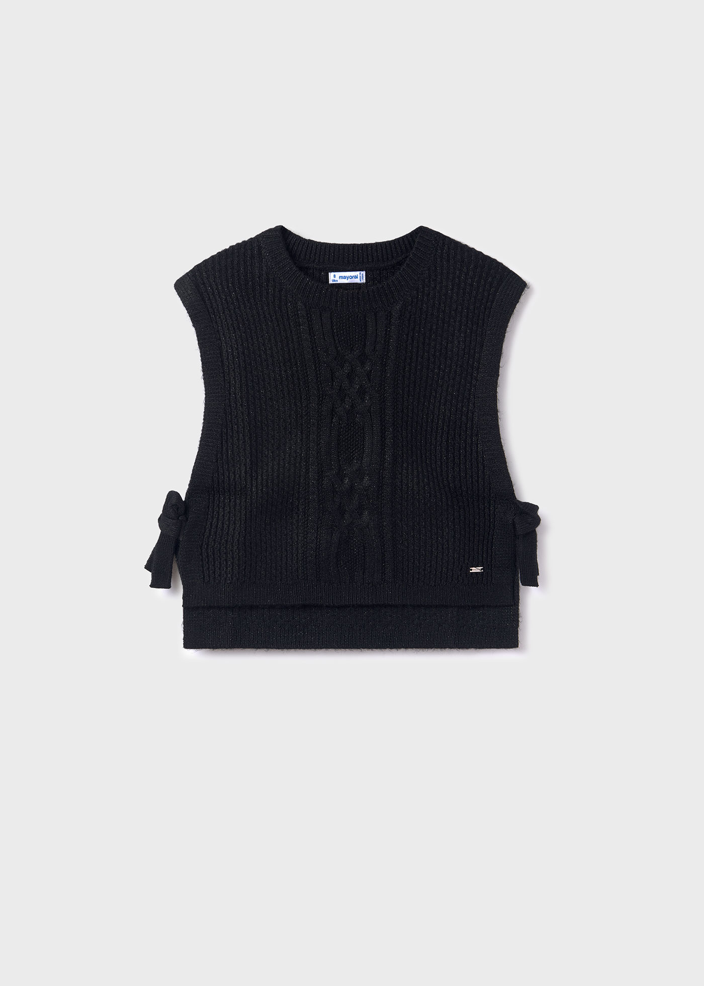 ttt msw 2021ss Persia knit vest Black-
