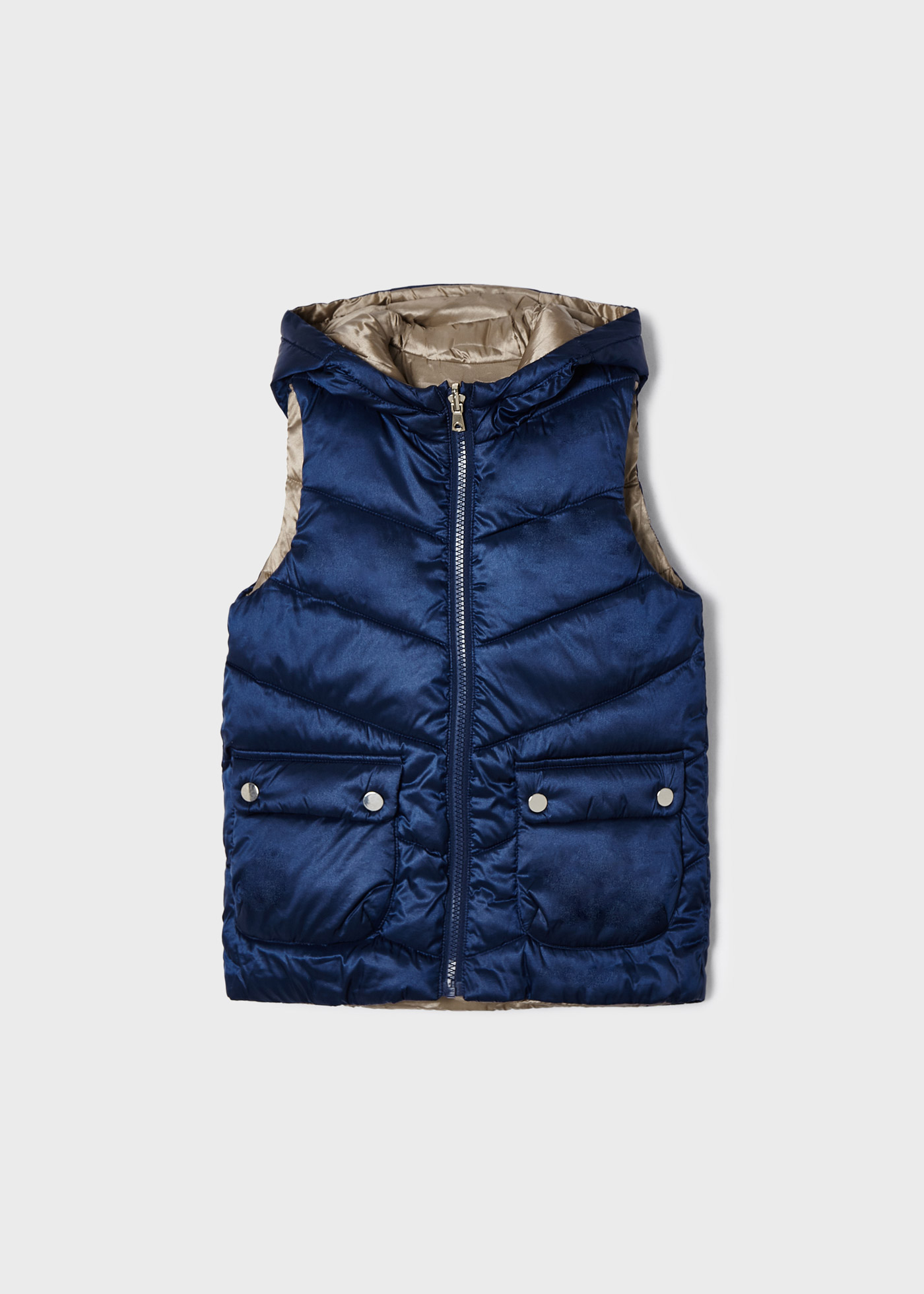 Zara - Puffer Vest - Black - Unisex