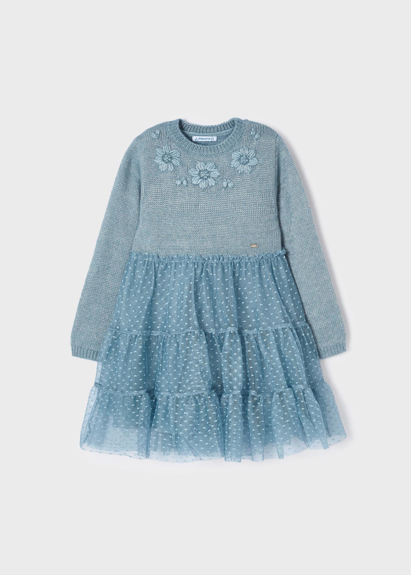 MAYORAL COMBINED TULLE DRESS