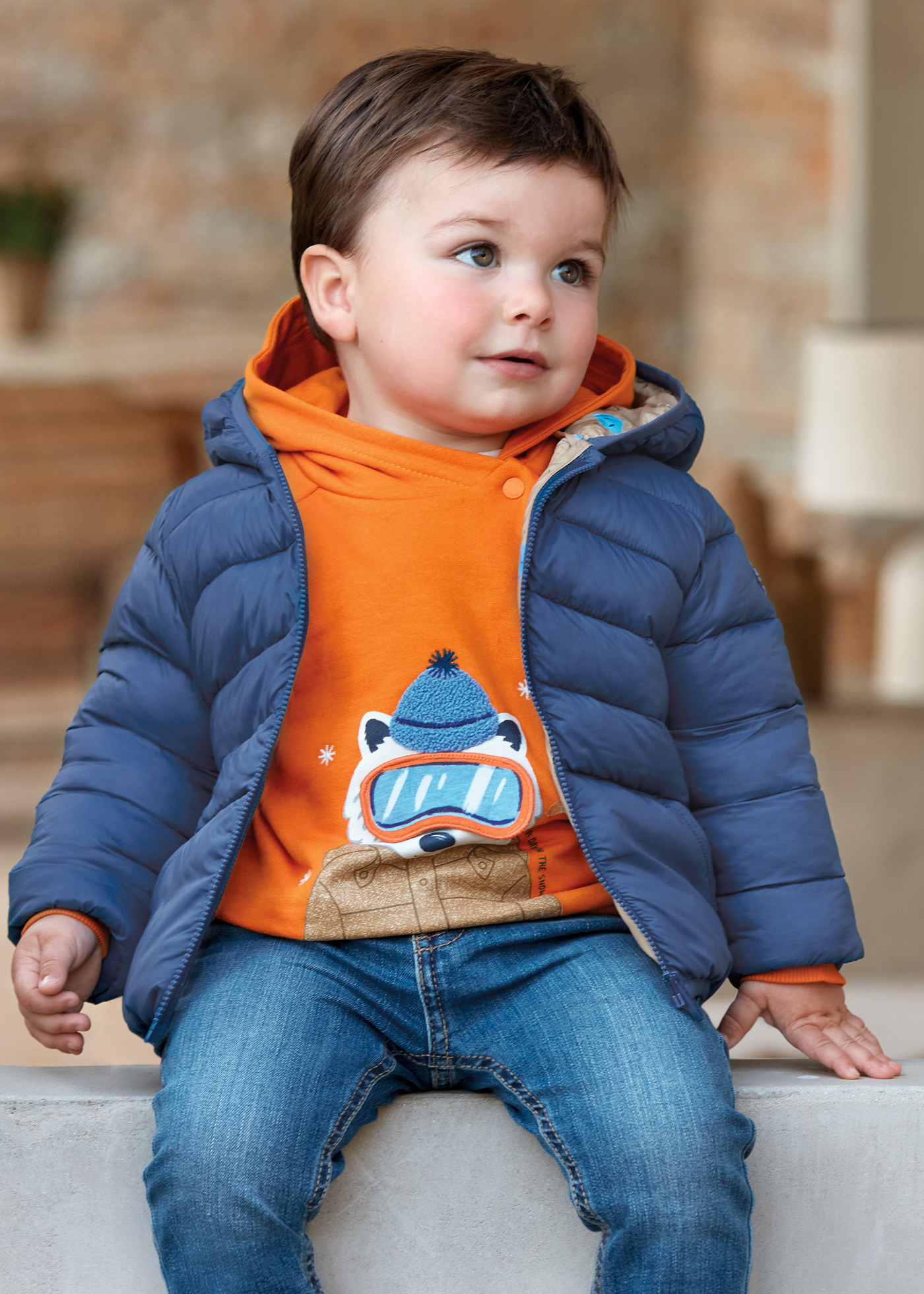 Baby puffer jacket | Mayoral