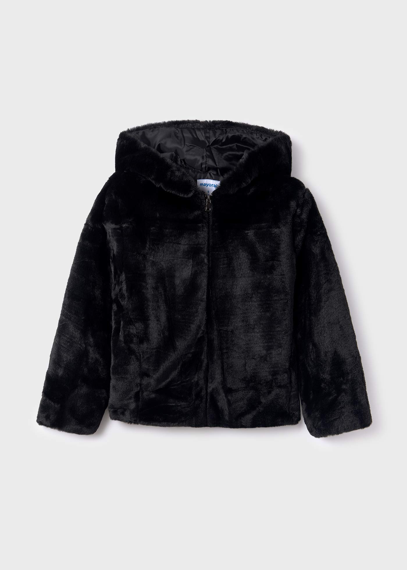 Cappotto Mayoral Bambina Riccio Rosato - Poliestere E Viscosa, Autunno/Inverno - Foto 8