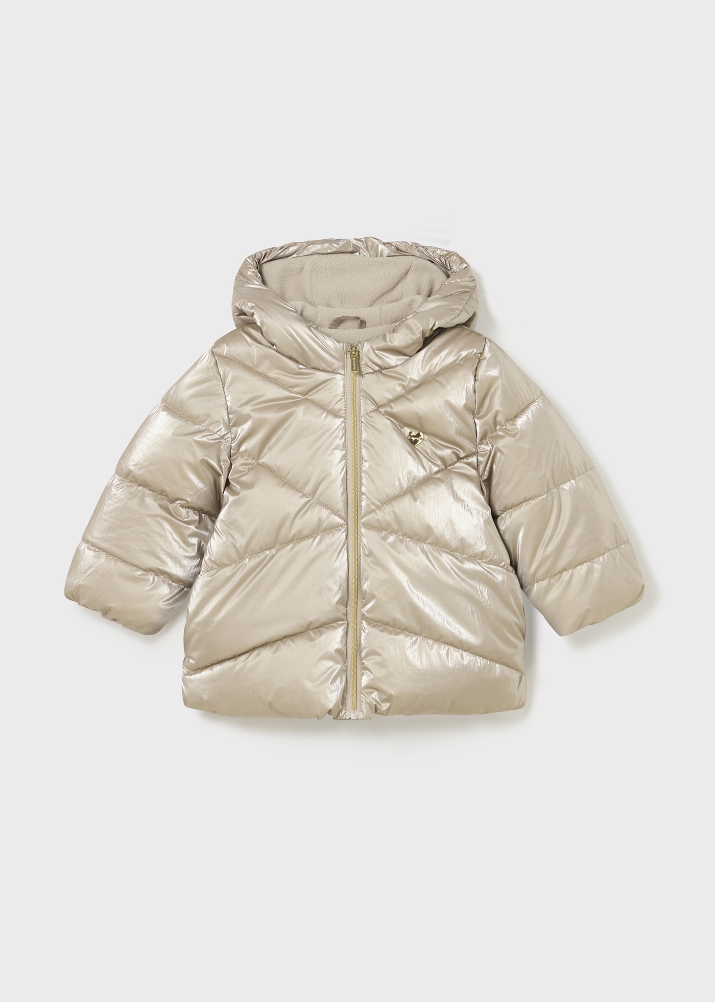 Baby metallic jacket recycled polyester Mayoral