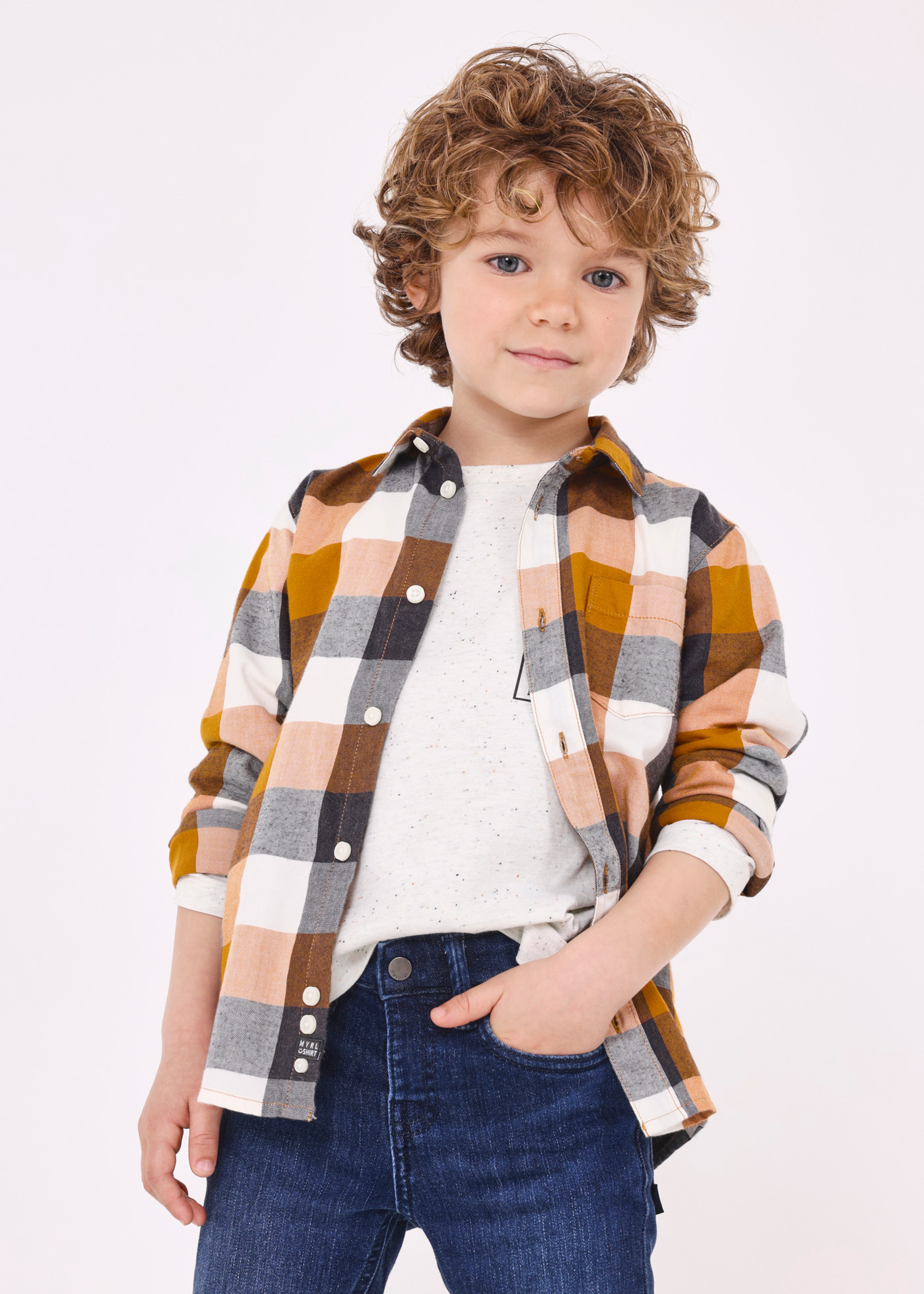 Chemise Slim Mayoral Pour Garçon De 6 Ans - Coupe Ajustée Et Stylée