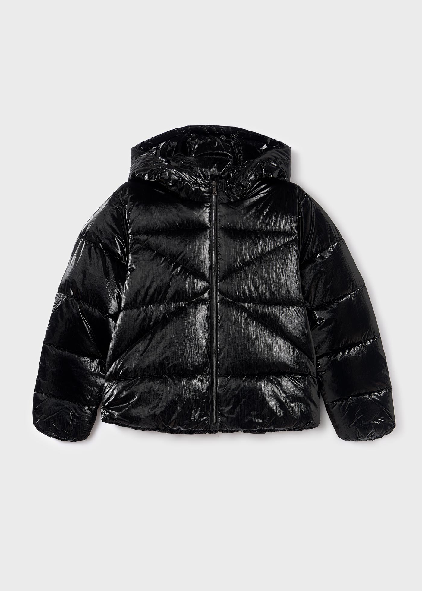 Metallic puffer jacket ECO girl | Mayoral