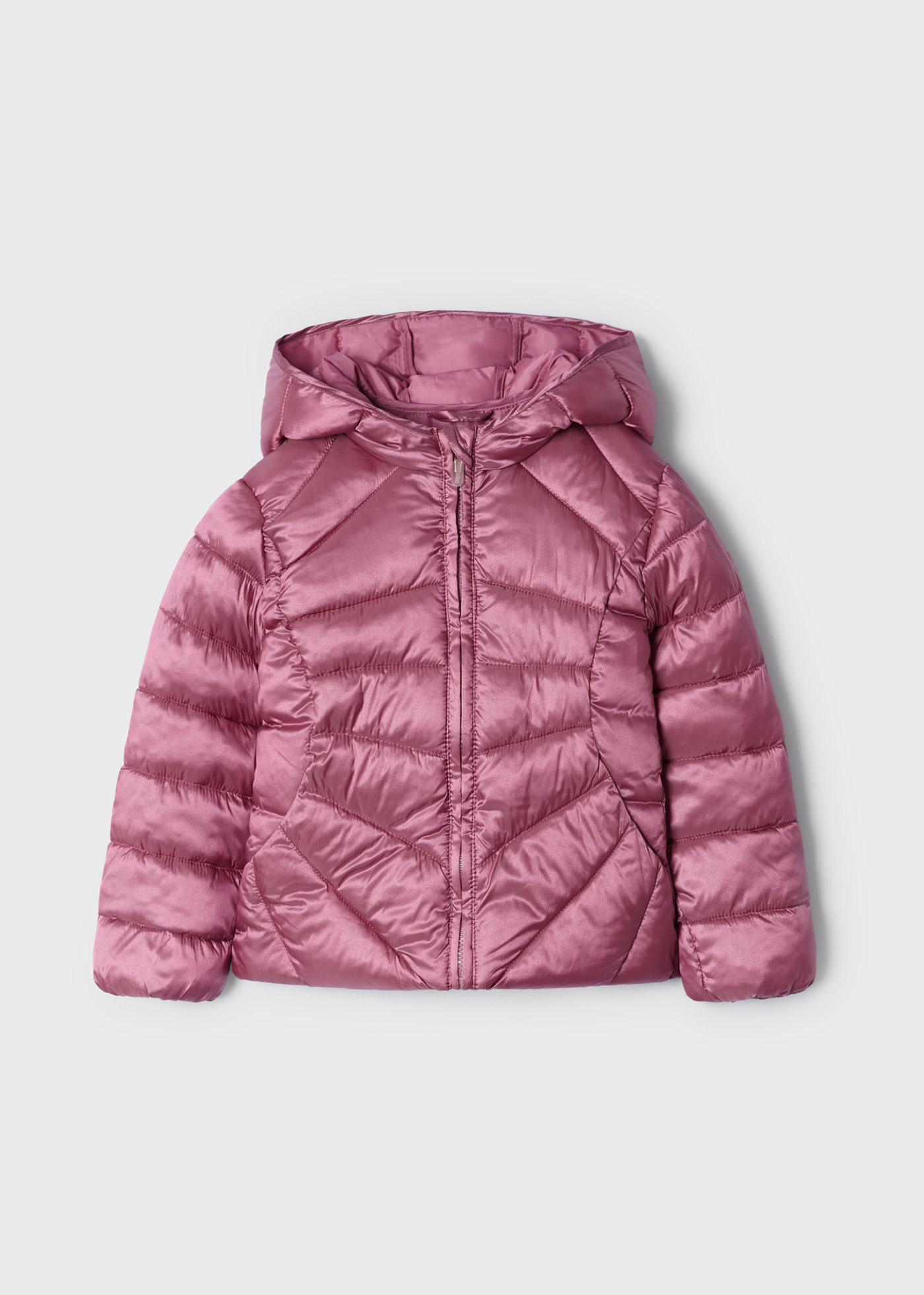 Iridescent puffer jacket girl | Mayoral