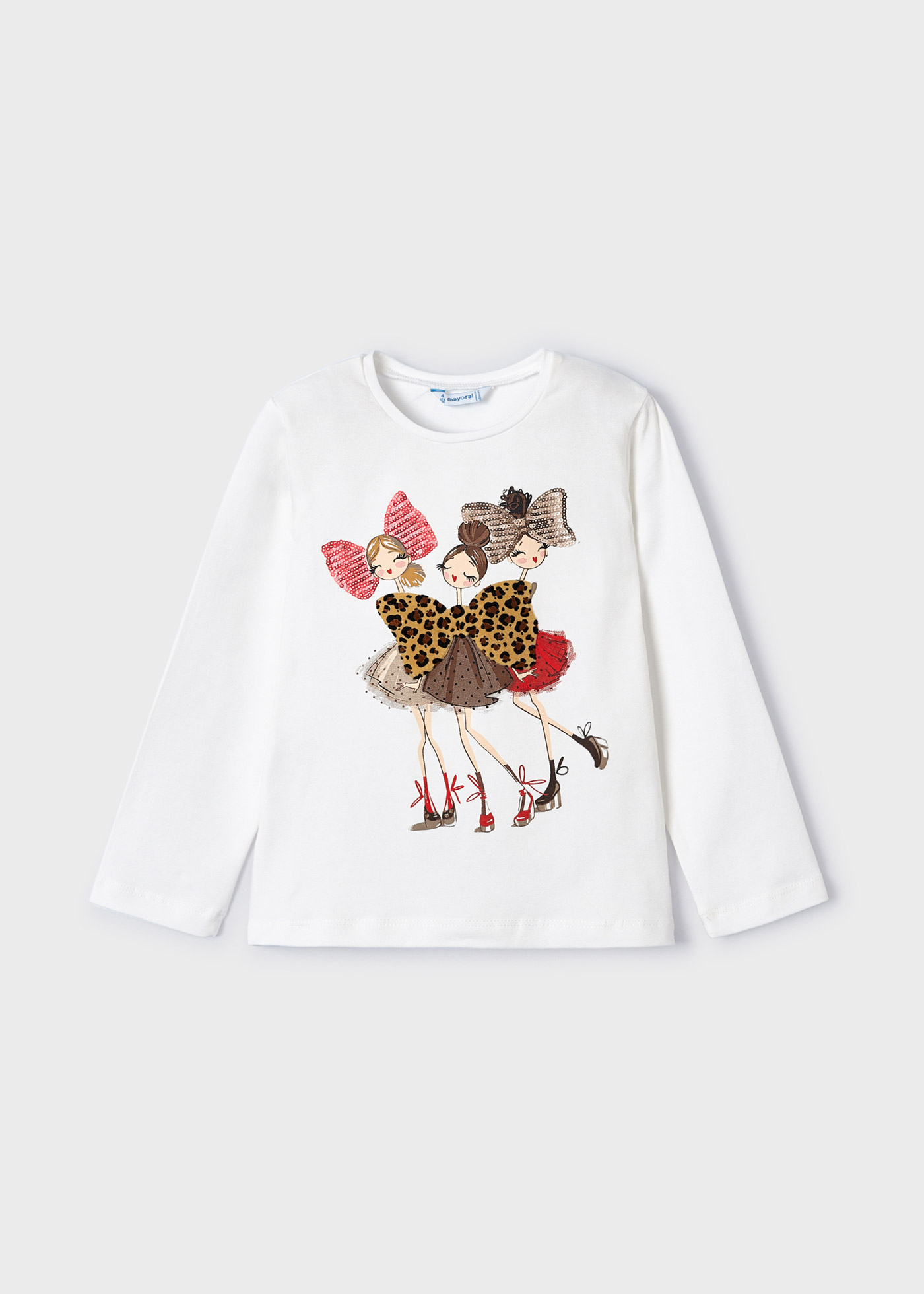 Girls Graphic Printed Cotton T-Shirt