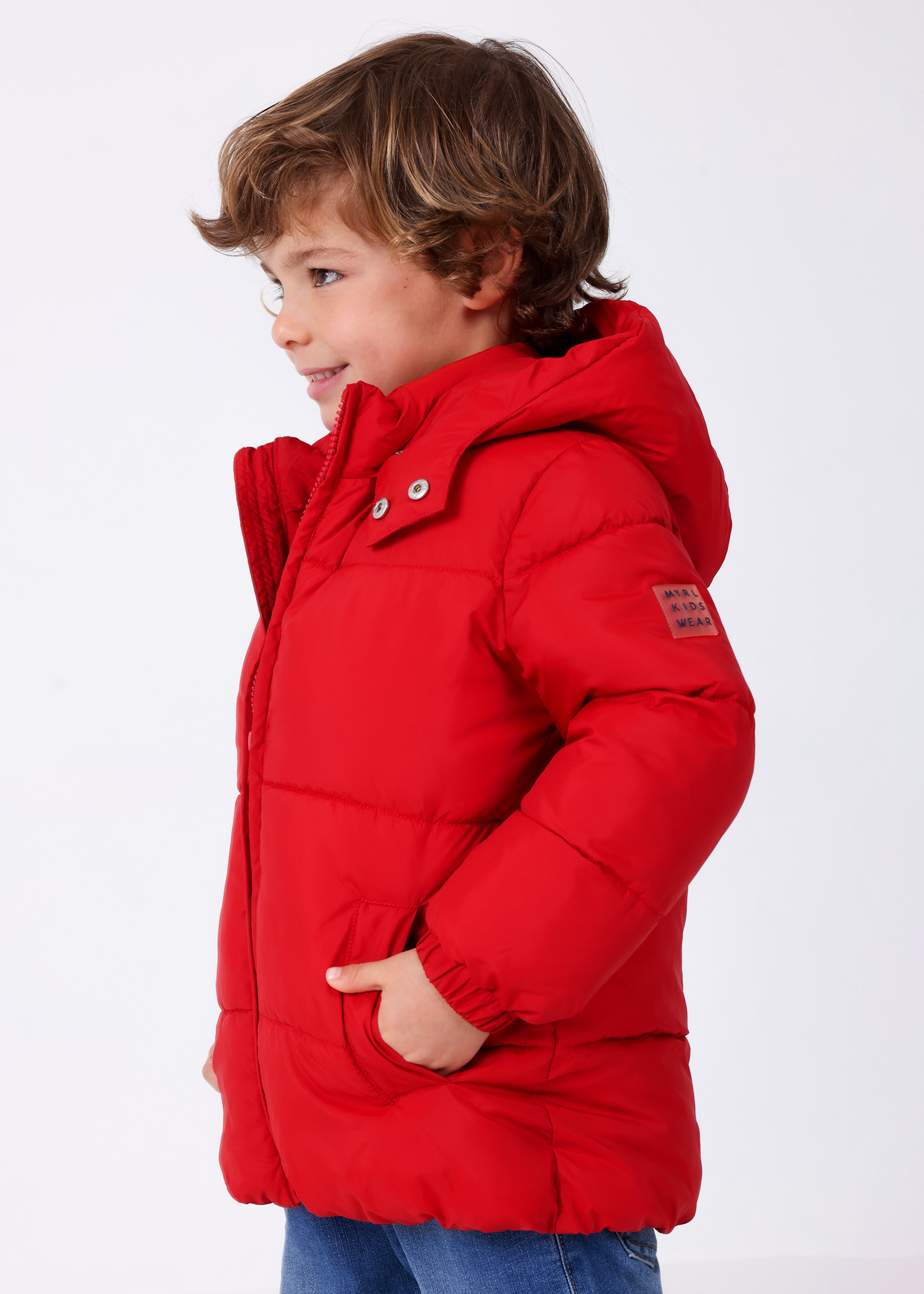 adidas Little & Big Boys Water Resistant Midweight Puffer Jacket, Color:  Royal - JCPenney