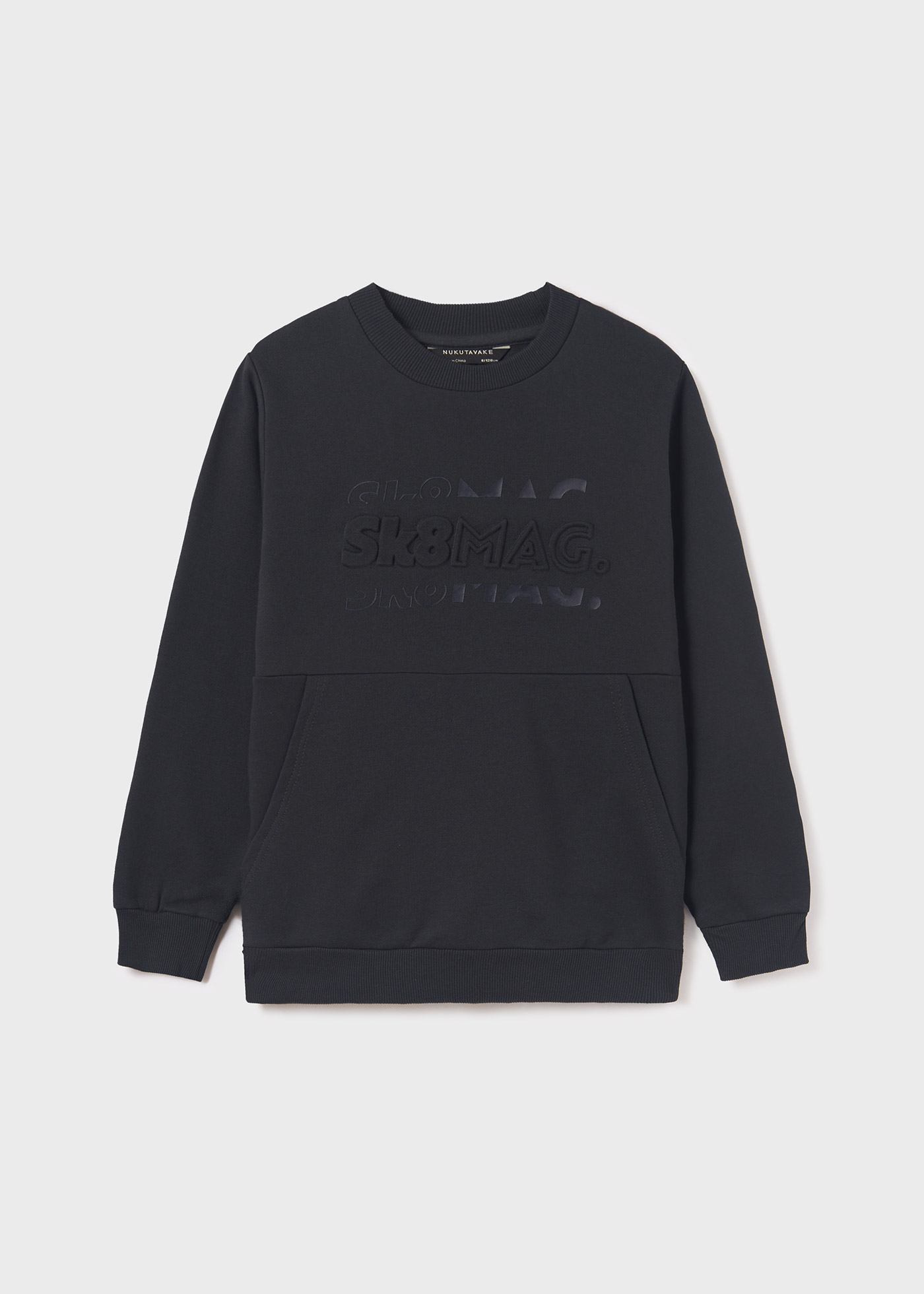 男性に人気！ Creek Logo ブラック L Shirt Sweat Crewneck スウェット