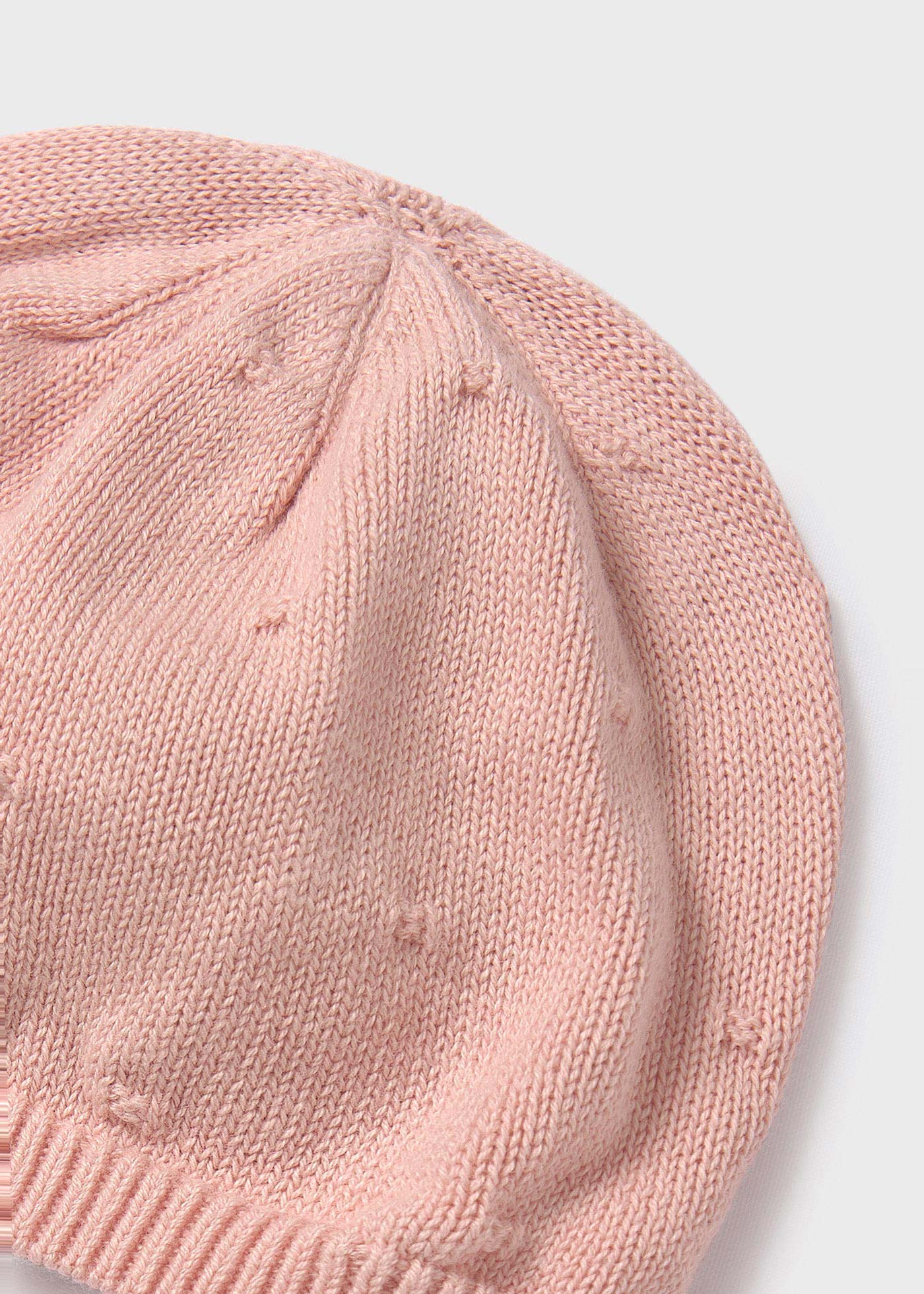 Set 3 pièces tricot en coton organique bébé Crème
