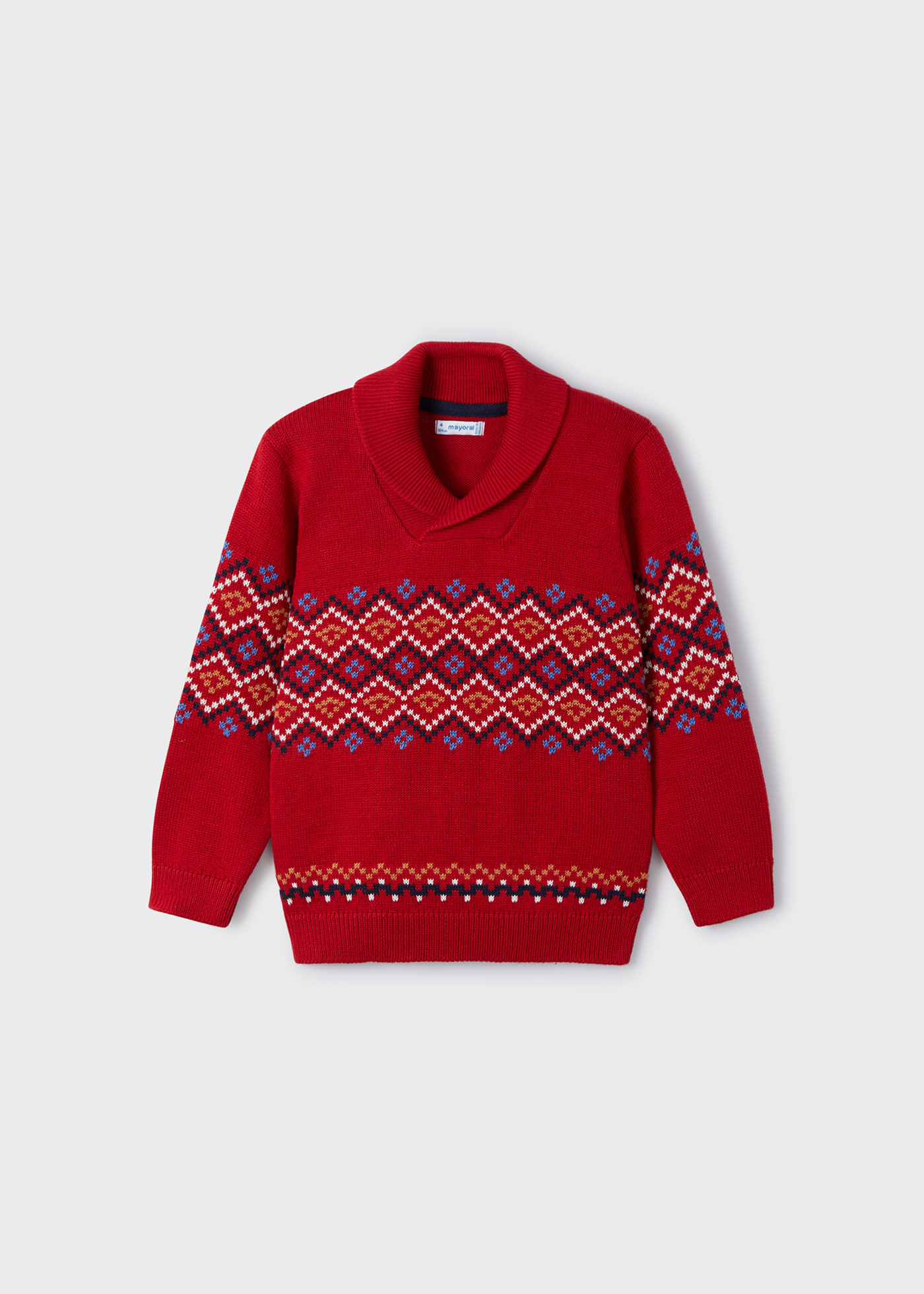Pull En Acrylique Bleu à Col Rond GEORGE Pour Garçon - Taille 2 Ans, Occasion Très Bon État