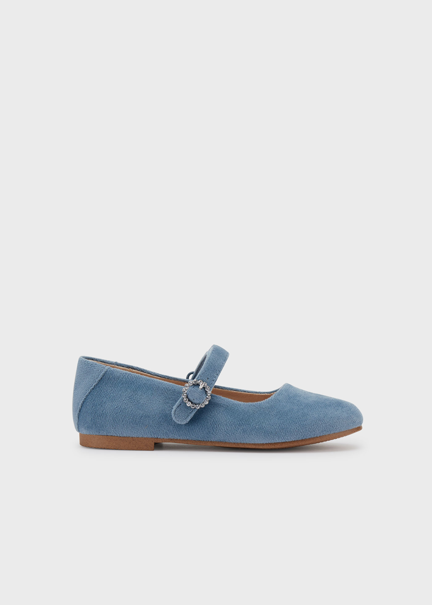 Velvet mary janes sustainable leather girl | Mayoral